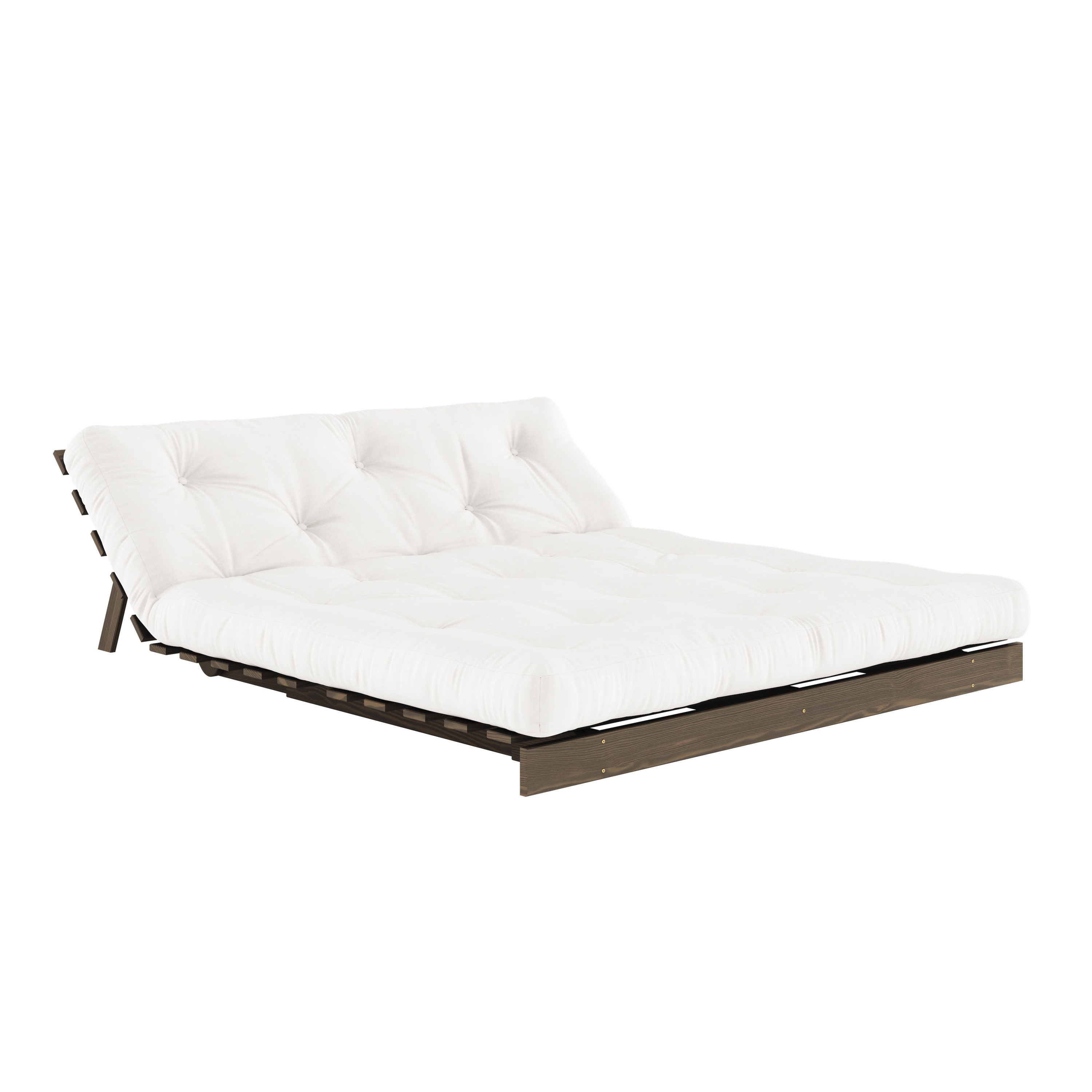 Karup Design Roots Vuodesohva Ruskea/Natural 160cm