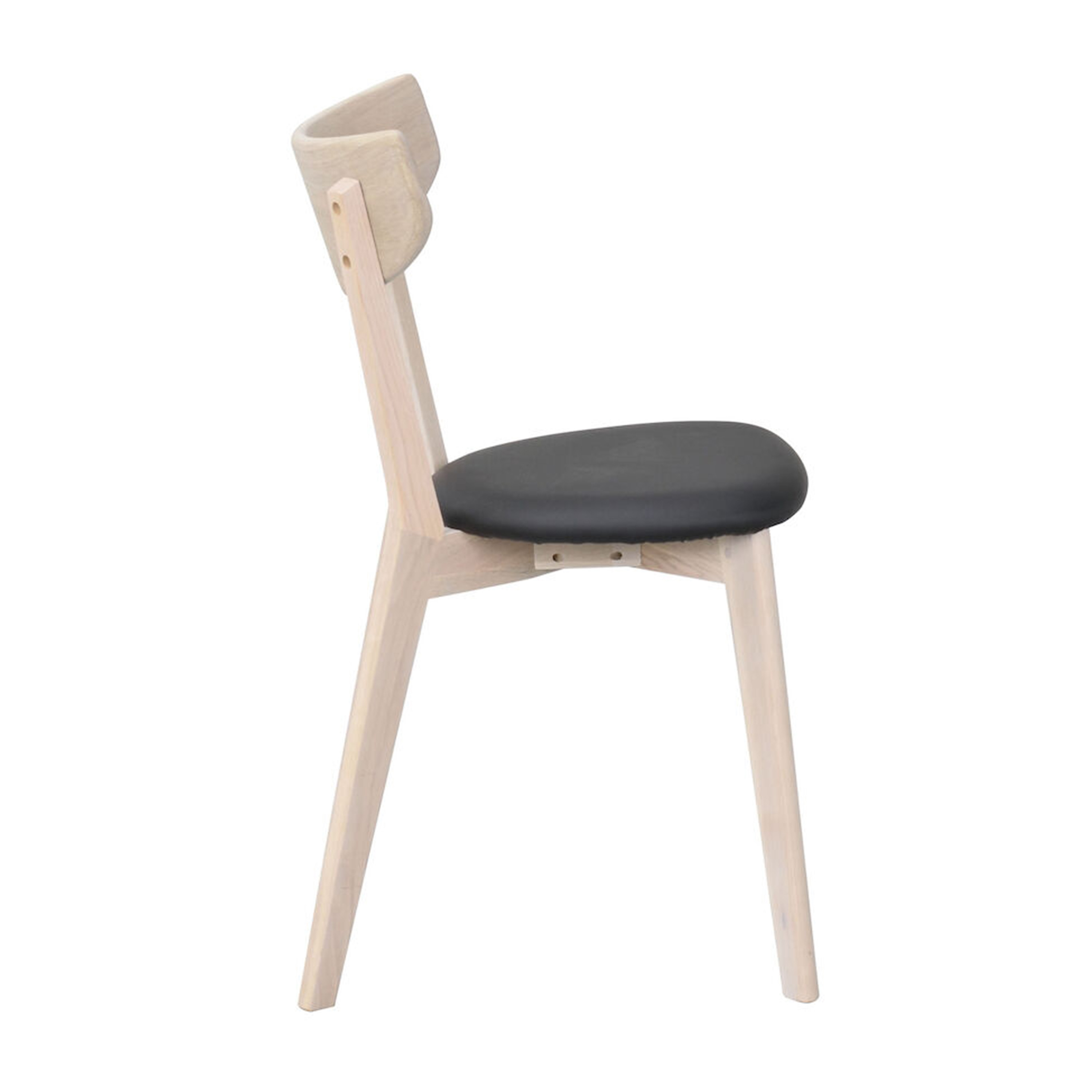 Rowico Home Ami Matstol Vitpigmenterad/Svart