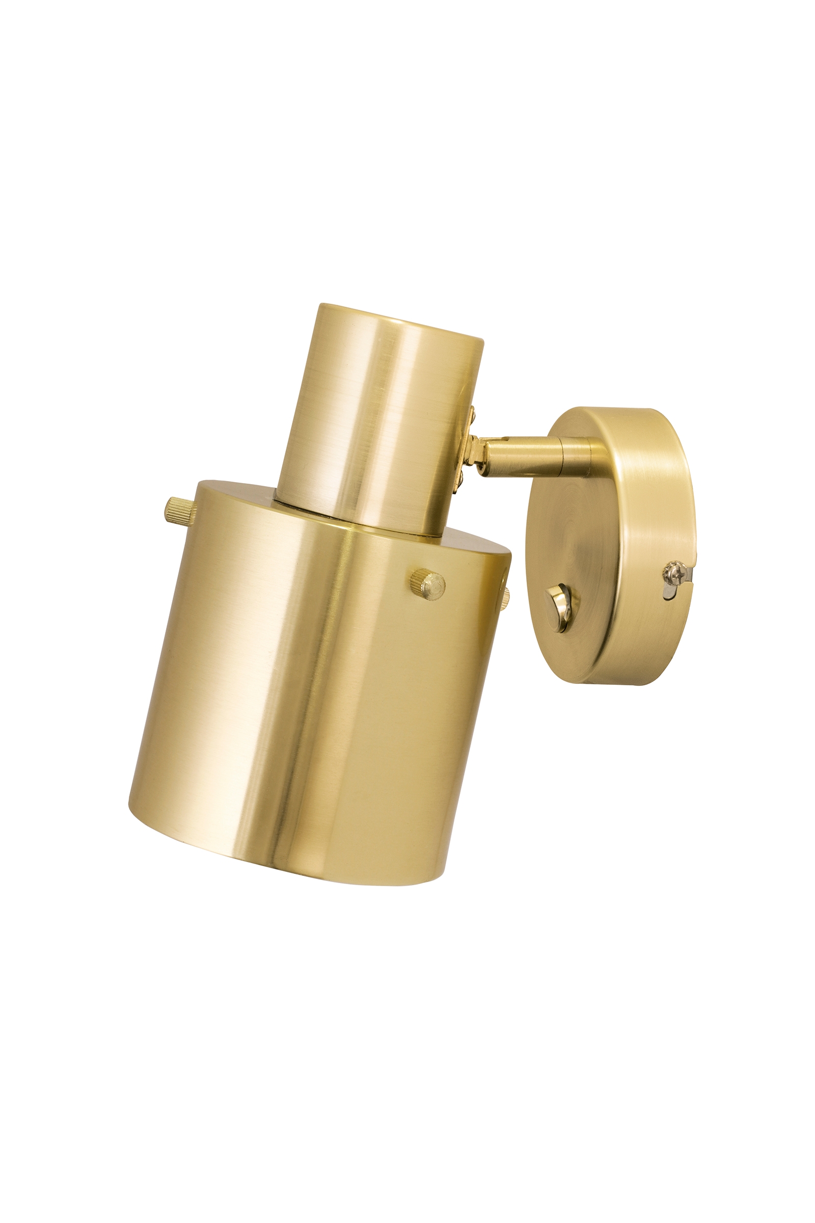 Clark Vägglampa Mässing 1