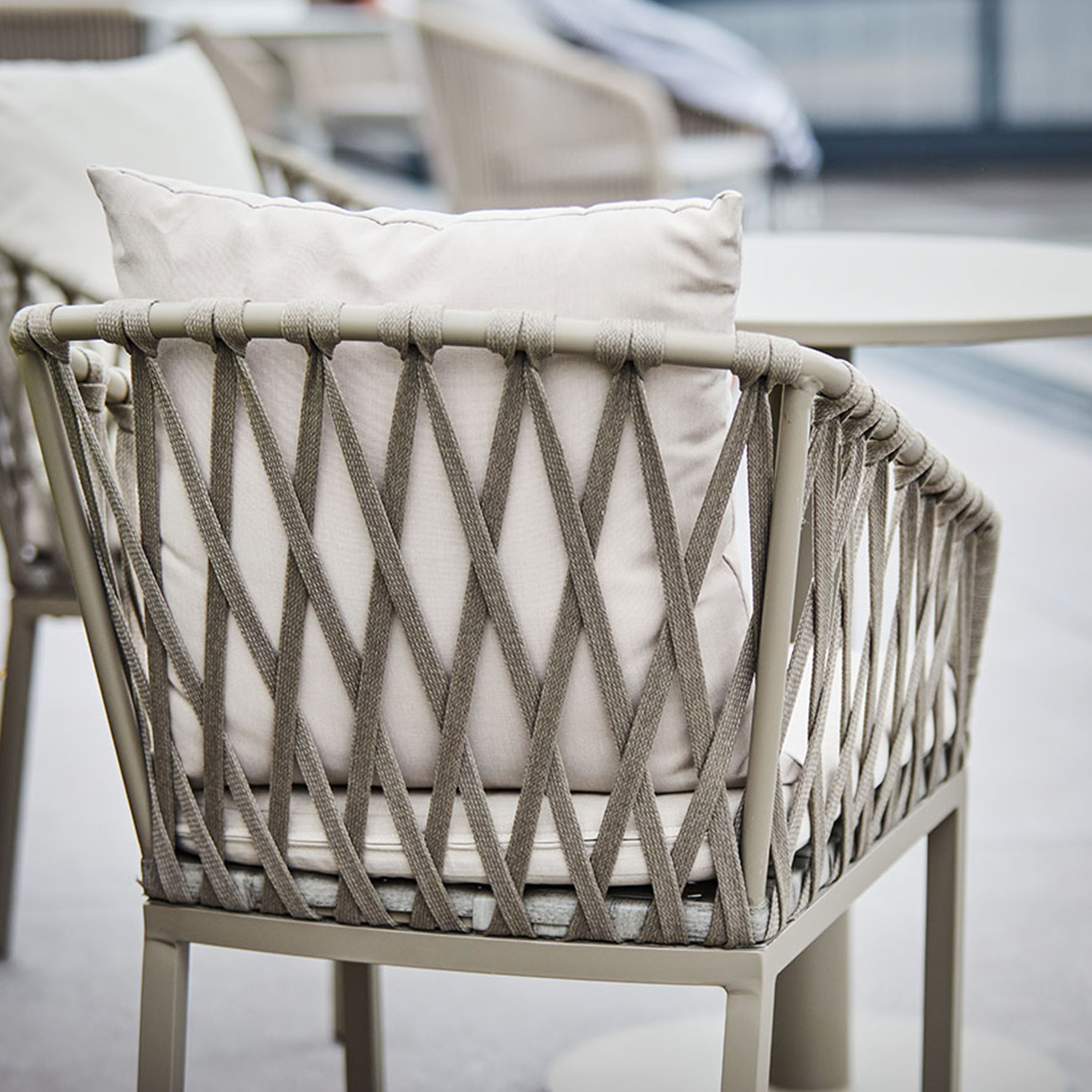 Hillerstorp Jet Set Essstuhl Beige 65cm 2er-Pack