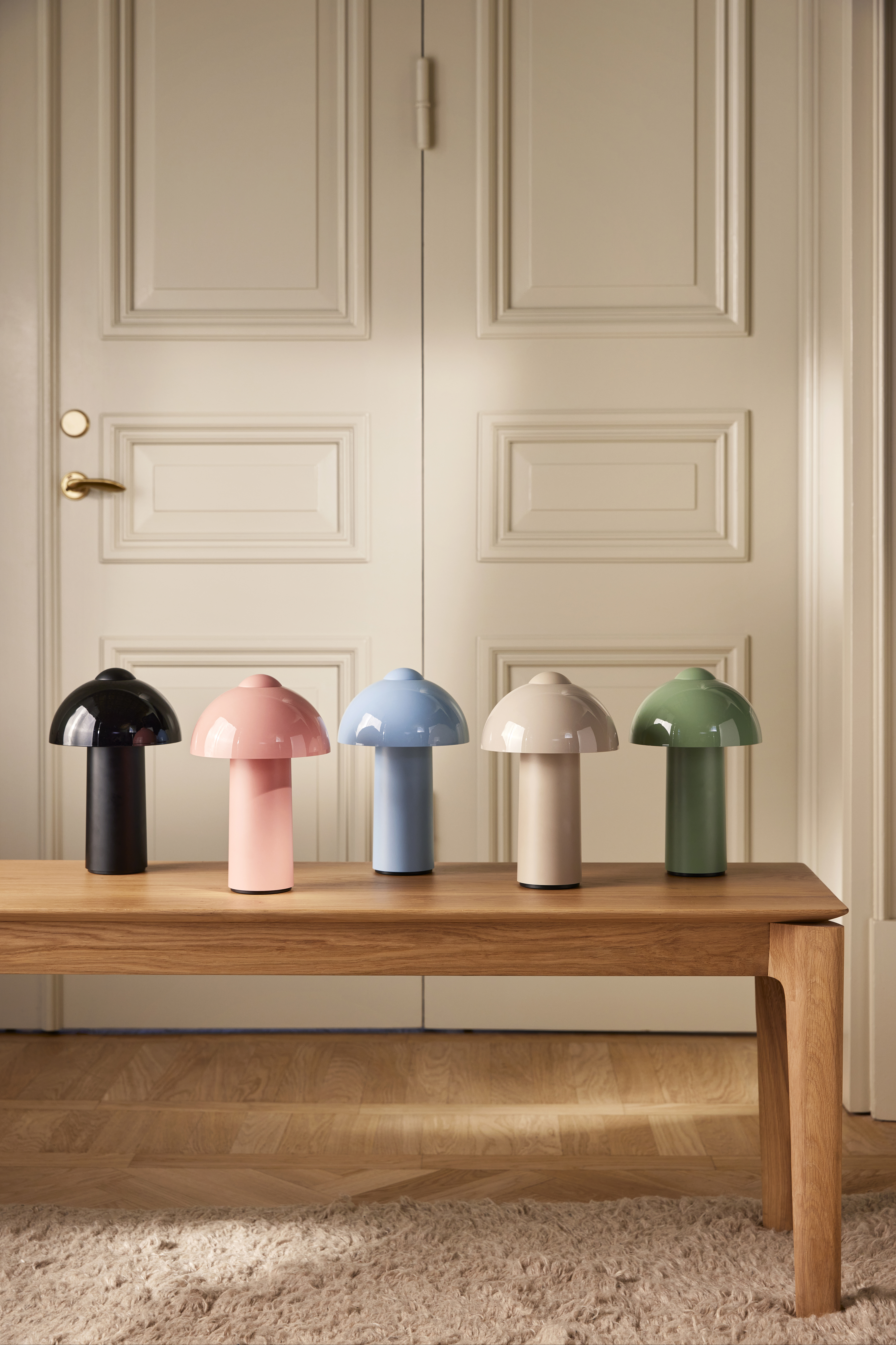 Globen Lighting Buddy Portabel Tischlampe Hellblau 25cm