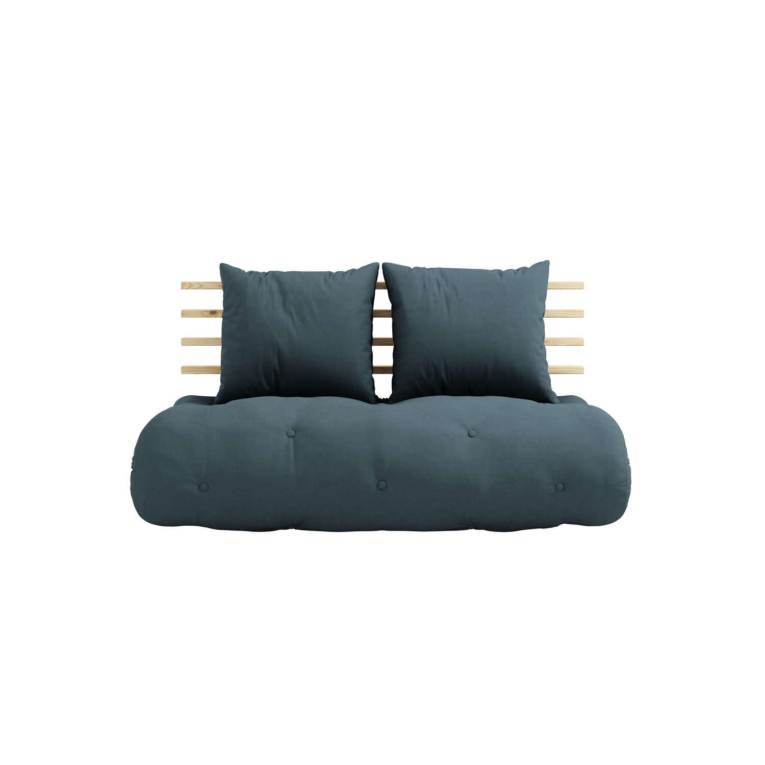Karup Design Shin Sano Sovesofa Natur/Petrol Blue 140cm
