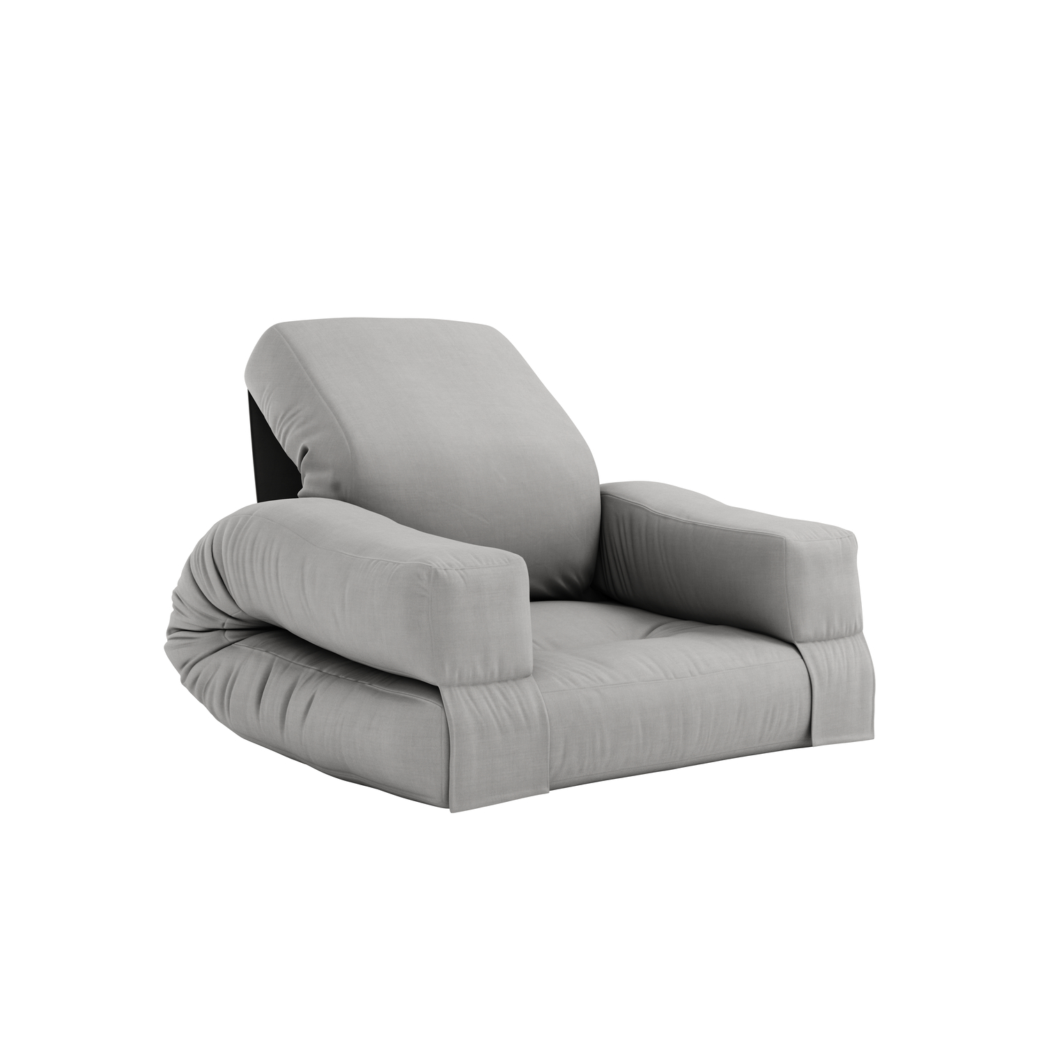Karup Design - Mini Hippo Loungestol Grey - Grå - Barnmöbel, Barnrum