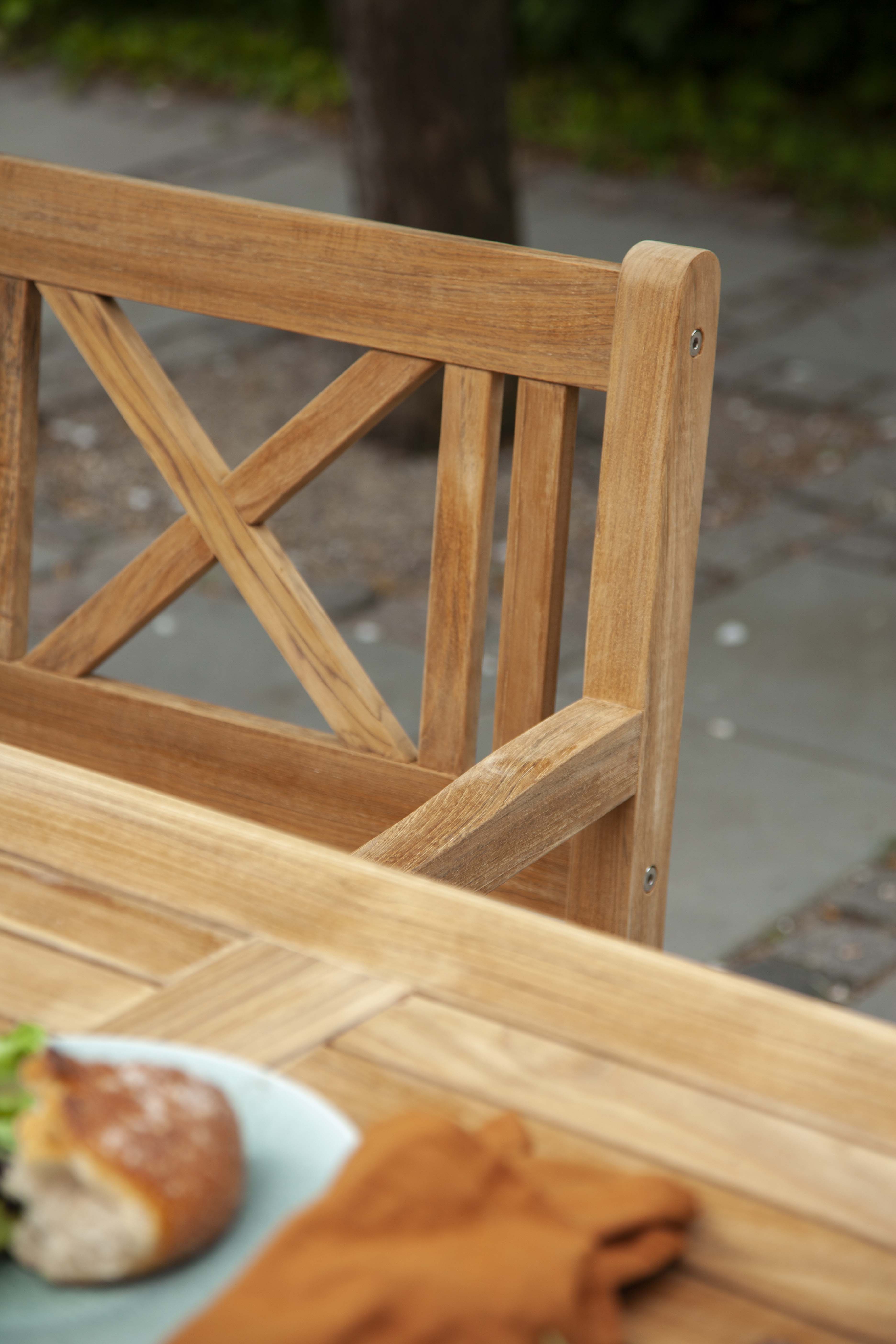 Cinas Rosenborg lenestol teak