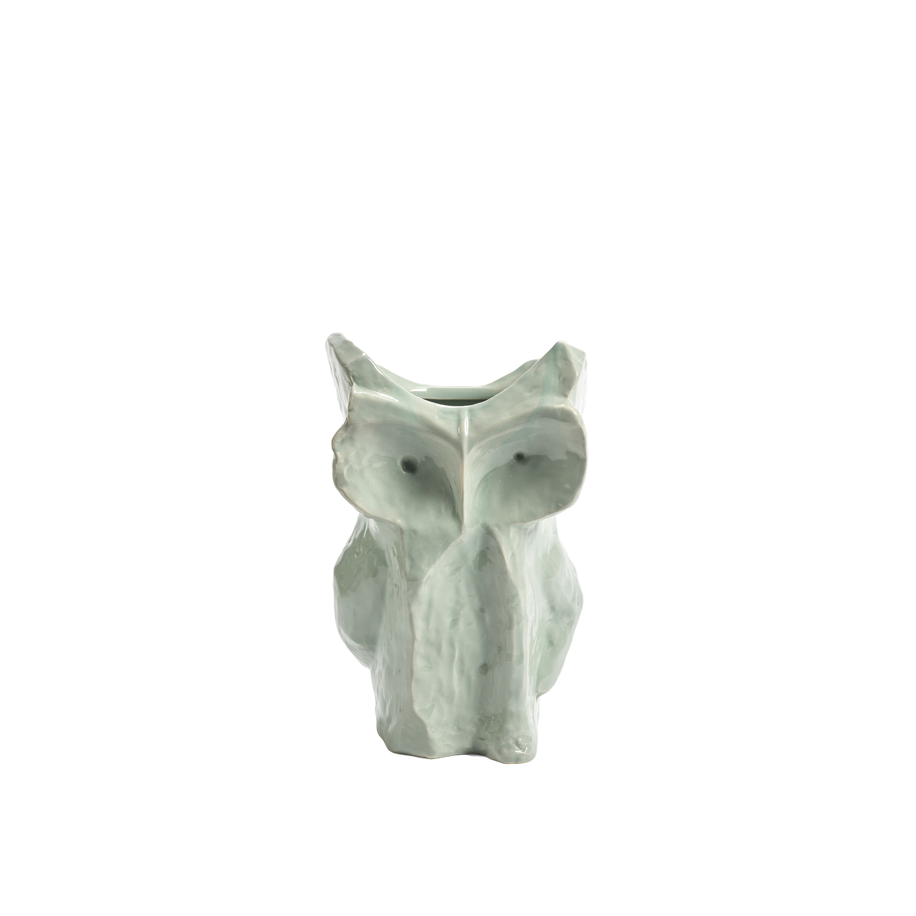 Owl Vase Light Blue After Midnight Klein