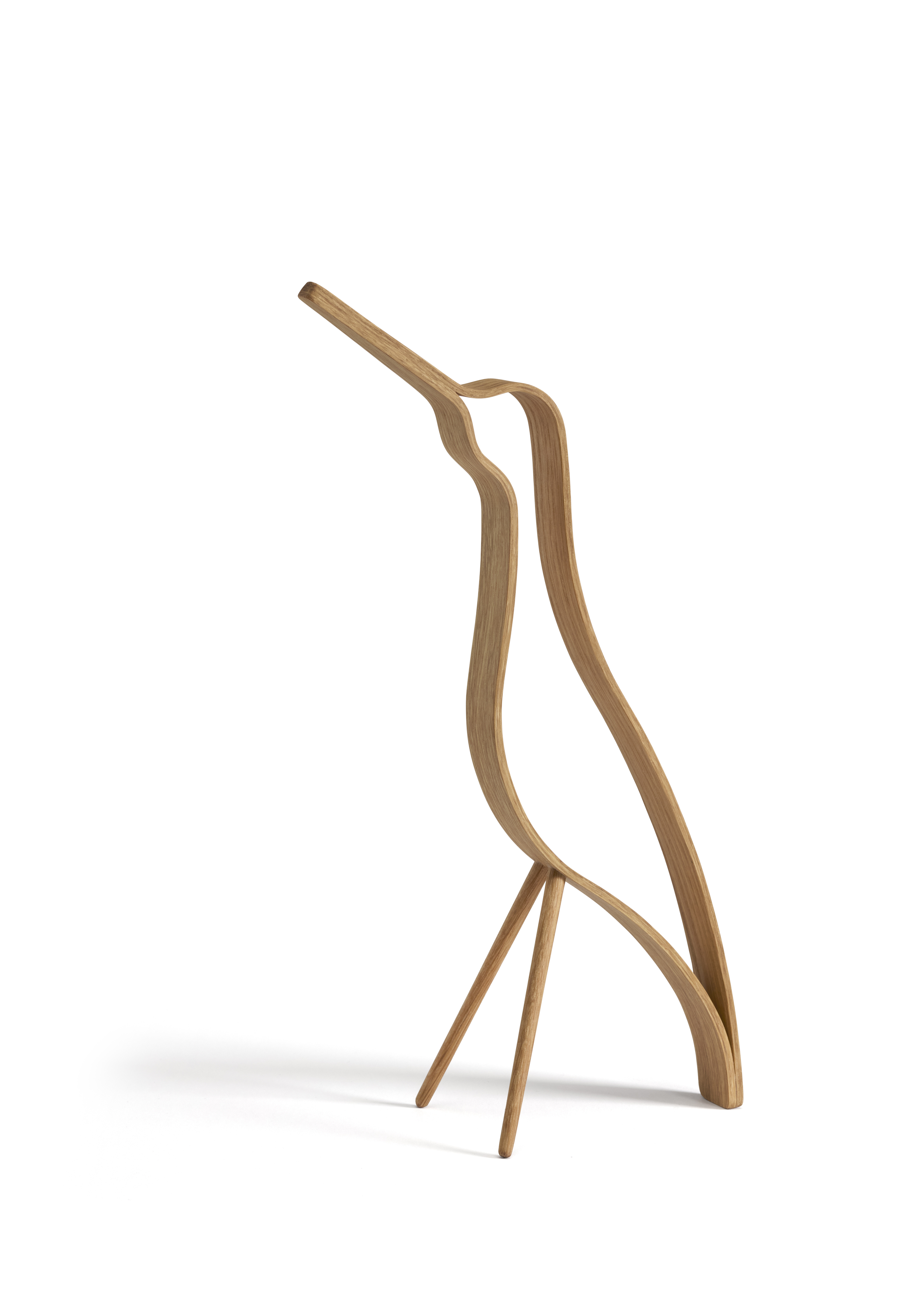 Cooee Design Woody Bird High Dekoration Oak 32cm