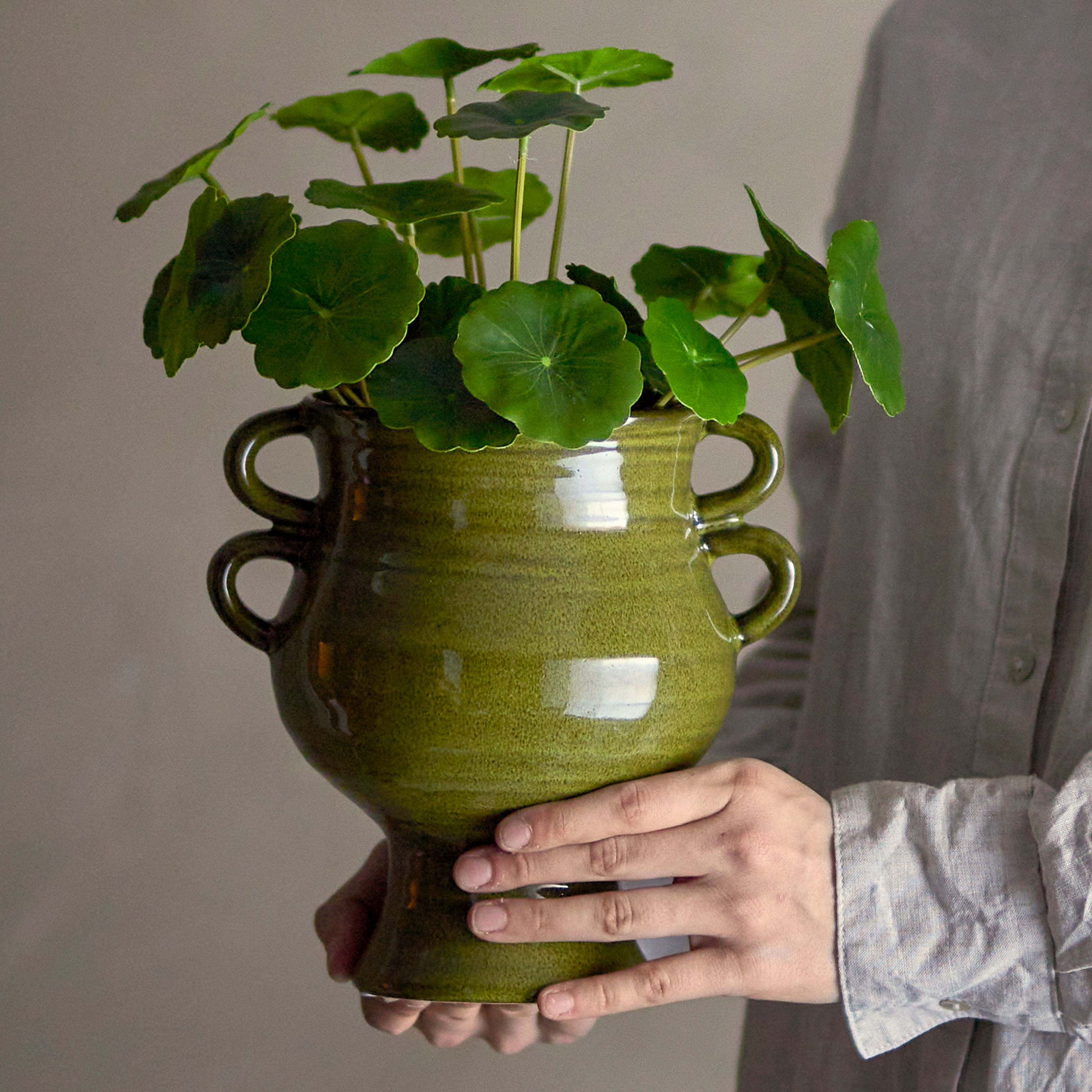Bloomingville Copper Konstgjord Växt Green 30cm