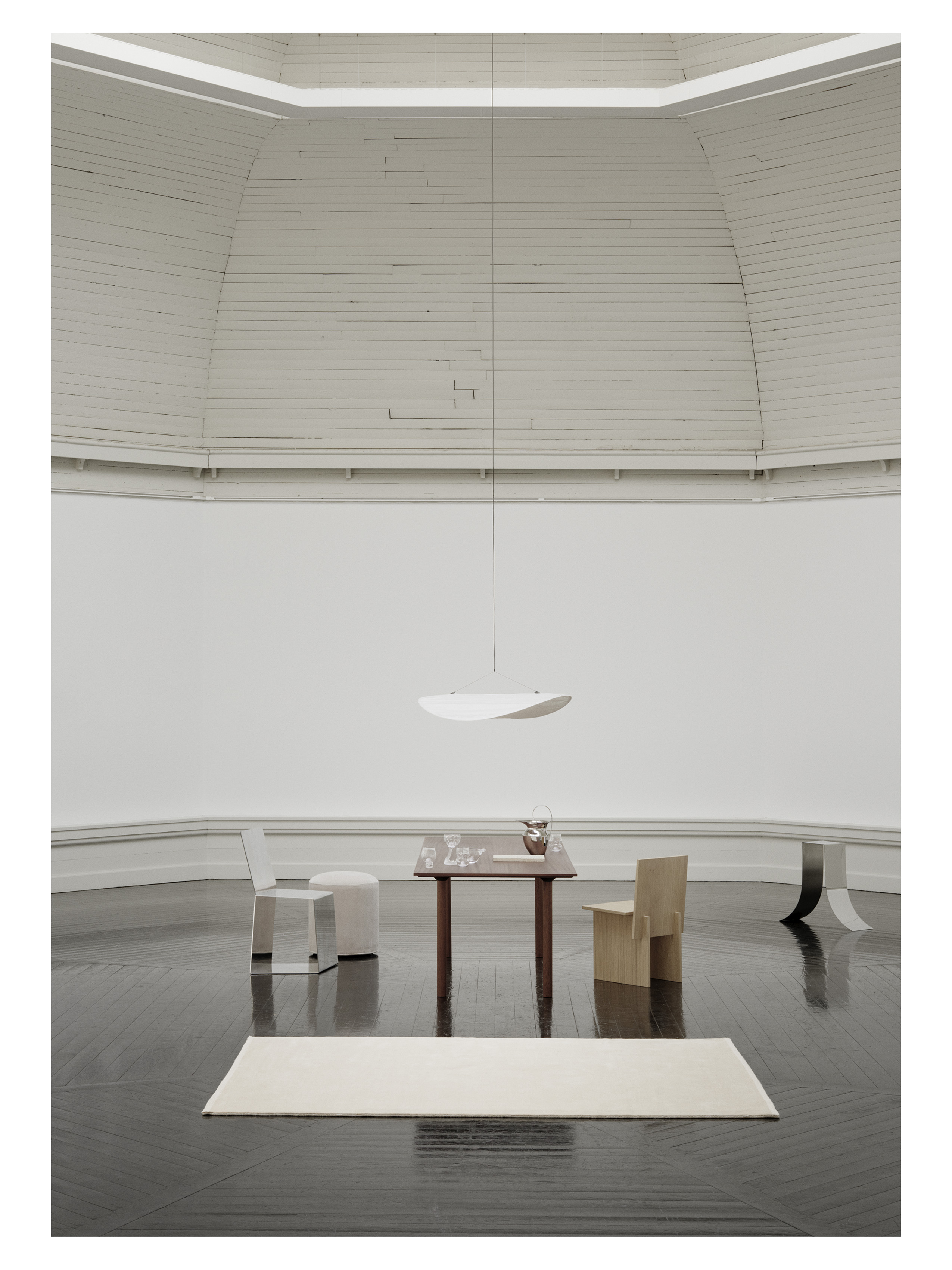 Linie Design Halo Cloud Ullmatta Beige 170x240