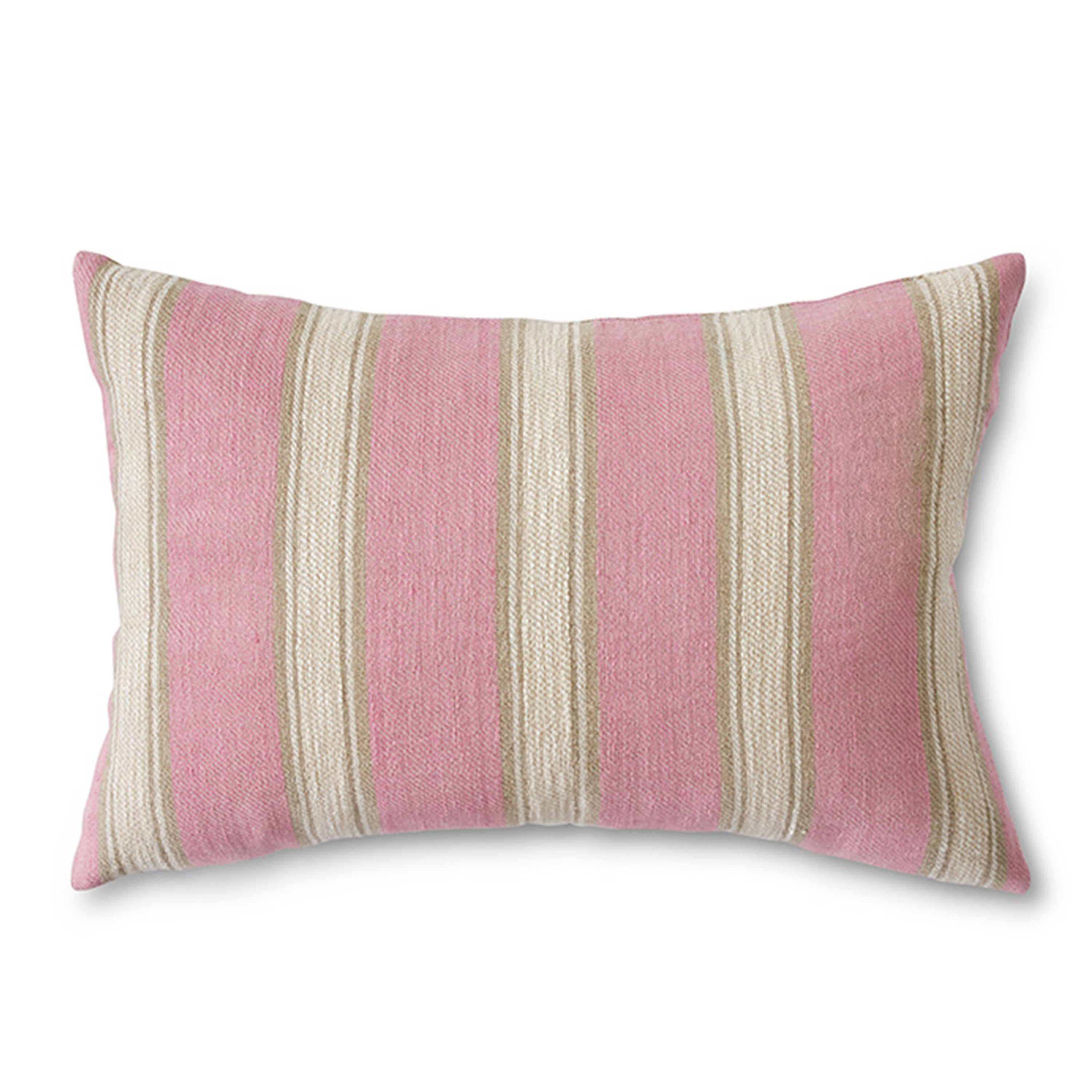 Woven Prydnadskudde Striped Blush 60x40