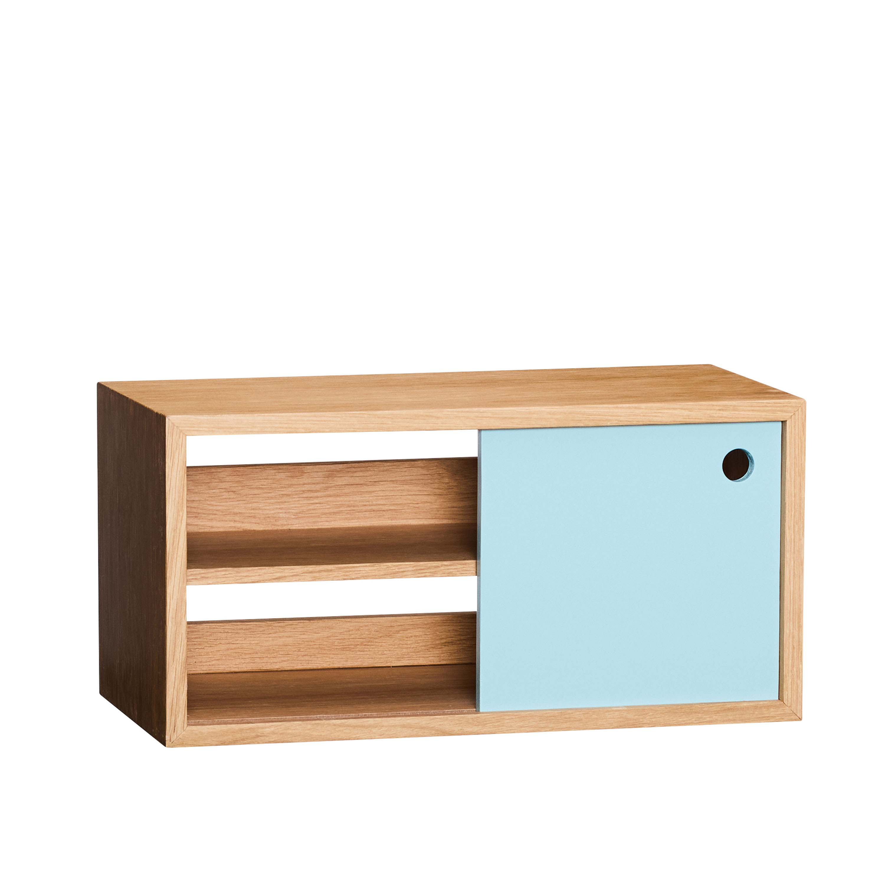 Slide Wall Shelf Blue 20x40