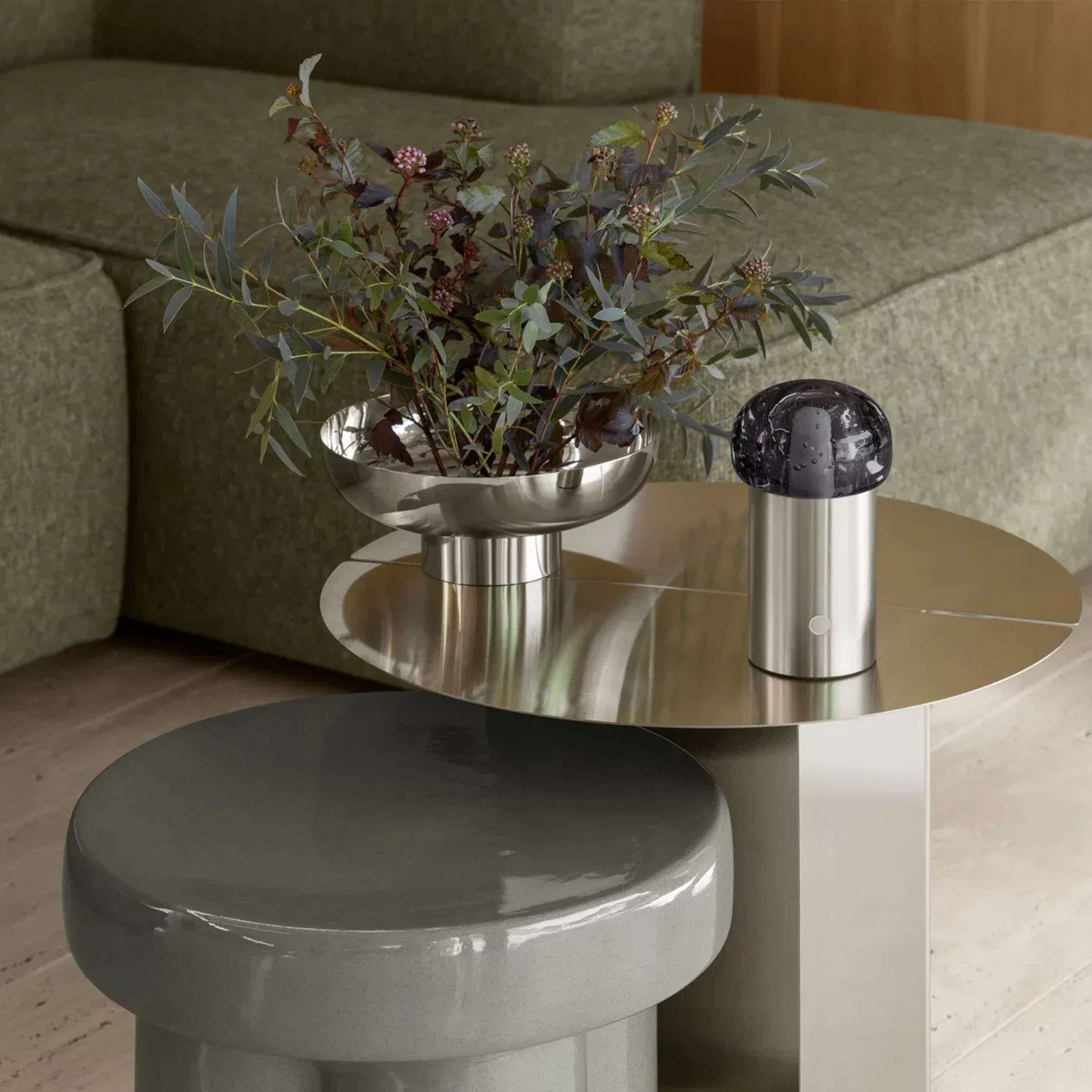 Blomus Miyabi Vas Silver Medium