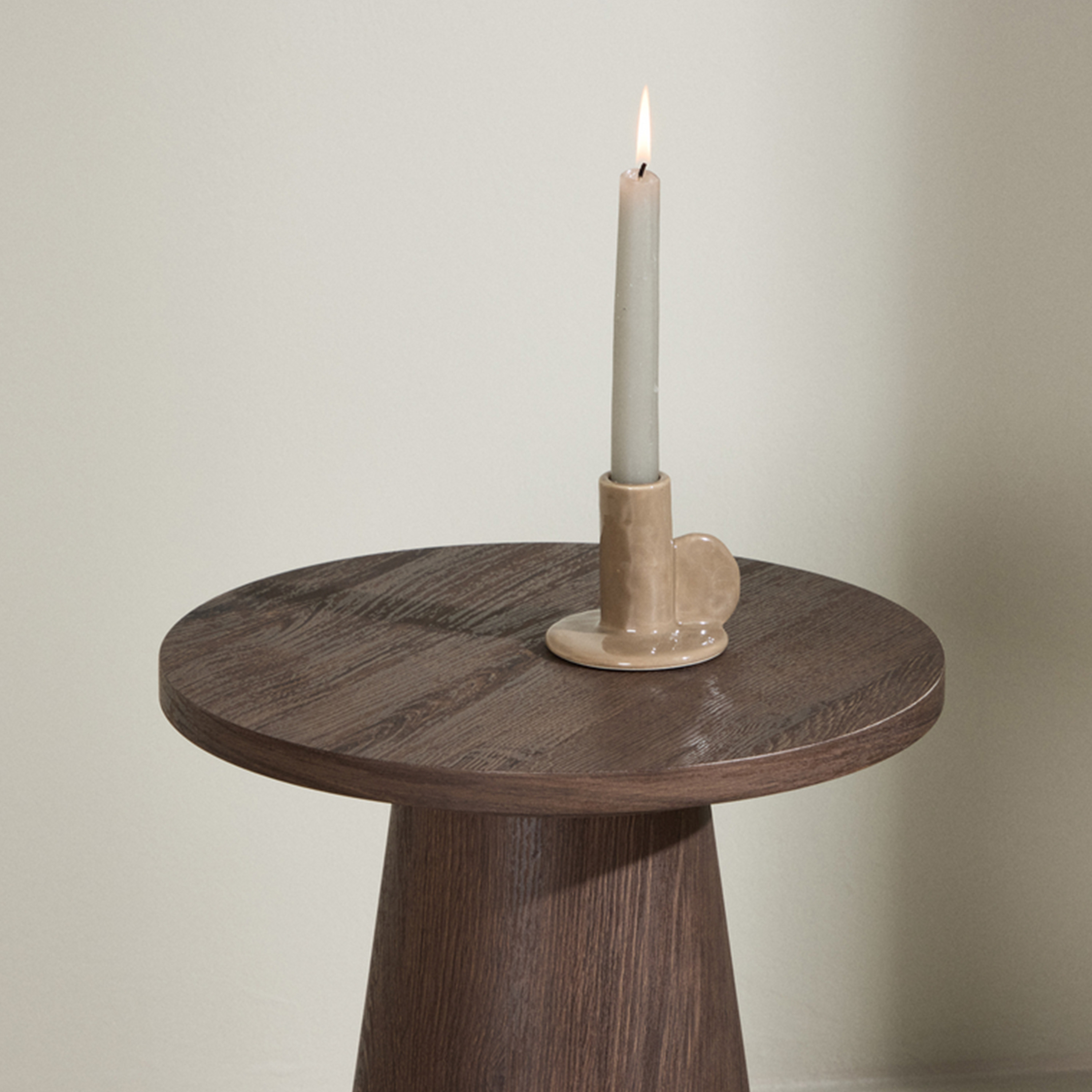 Venture Home Lanzo Sidobord Mocka Ø35