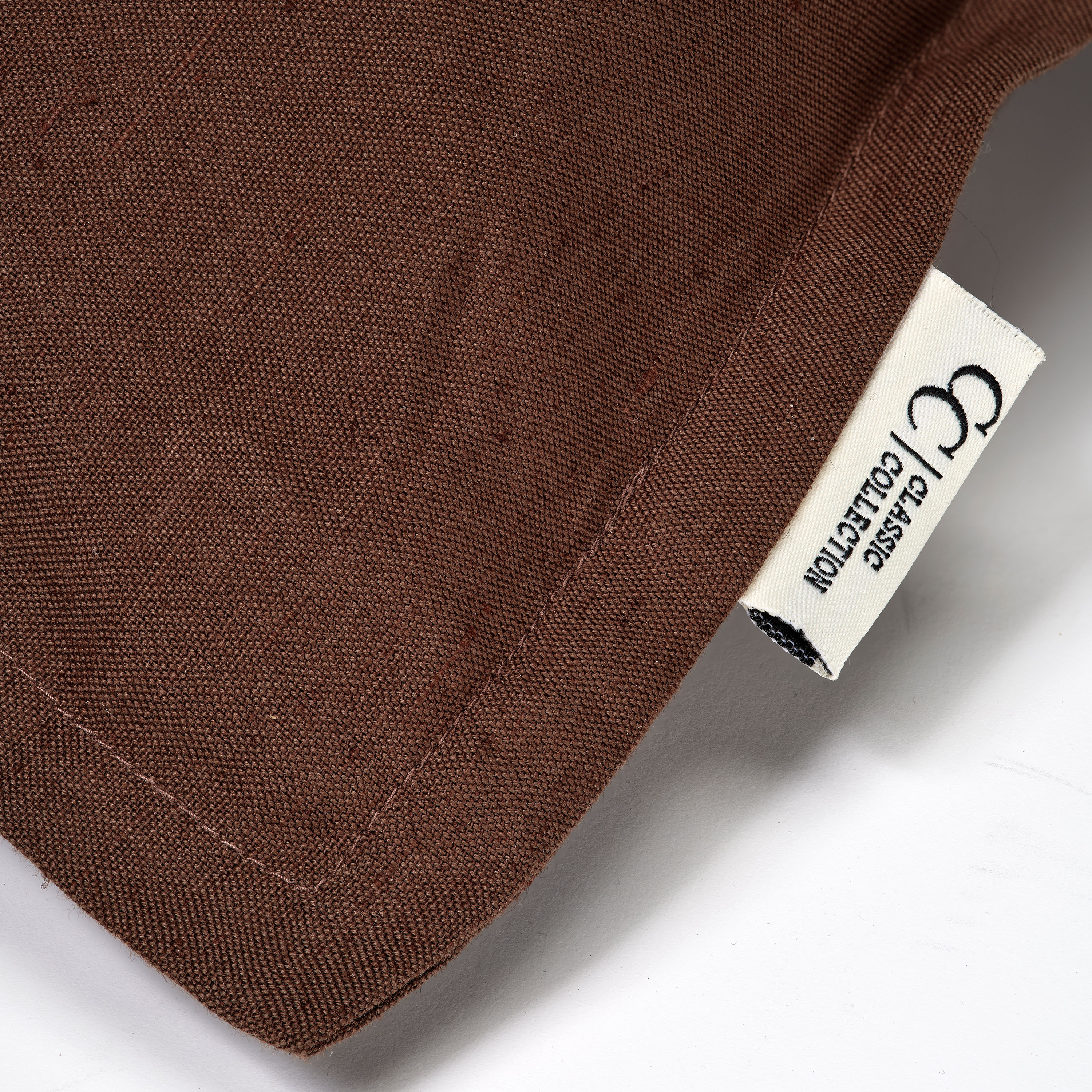 Classic Collection Classic Linen Kuddfodral Brown 50x50