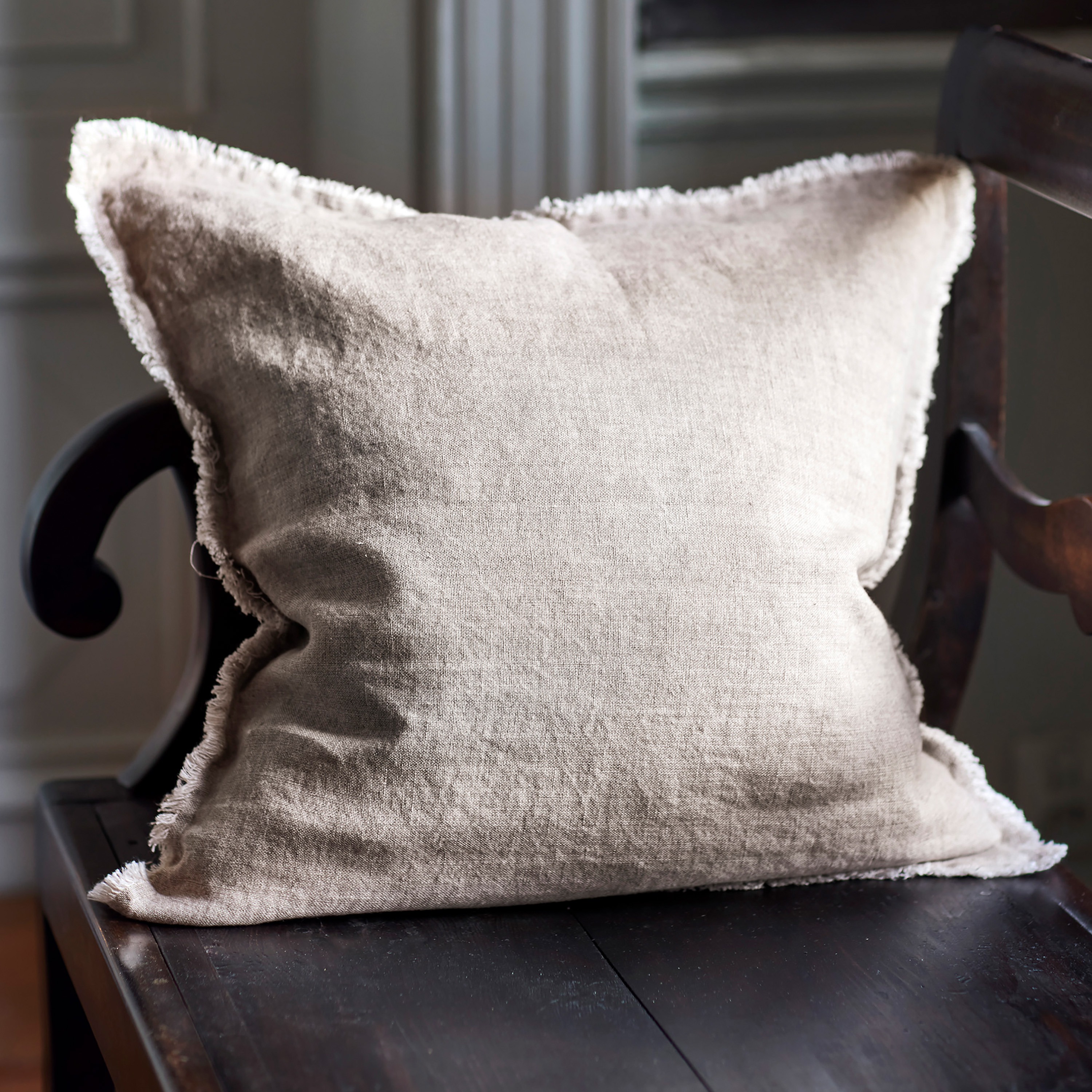 Himla Levelin Kuddfodral Linne Natural 50x50