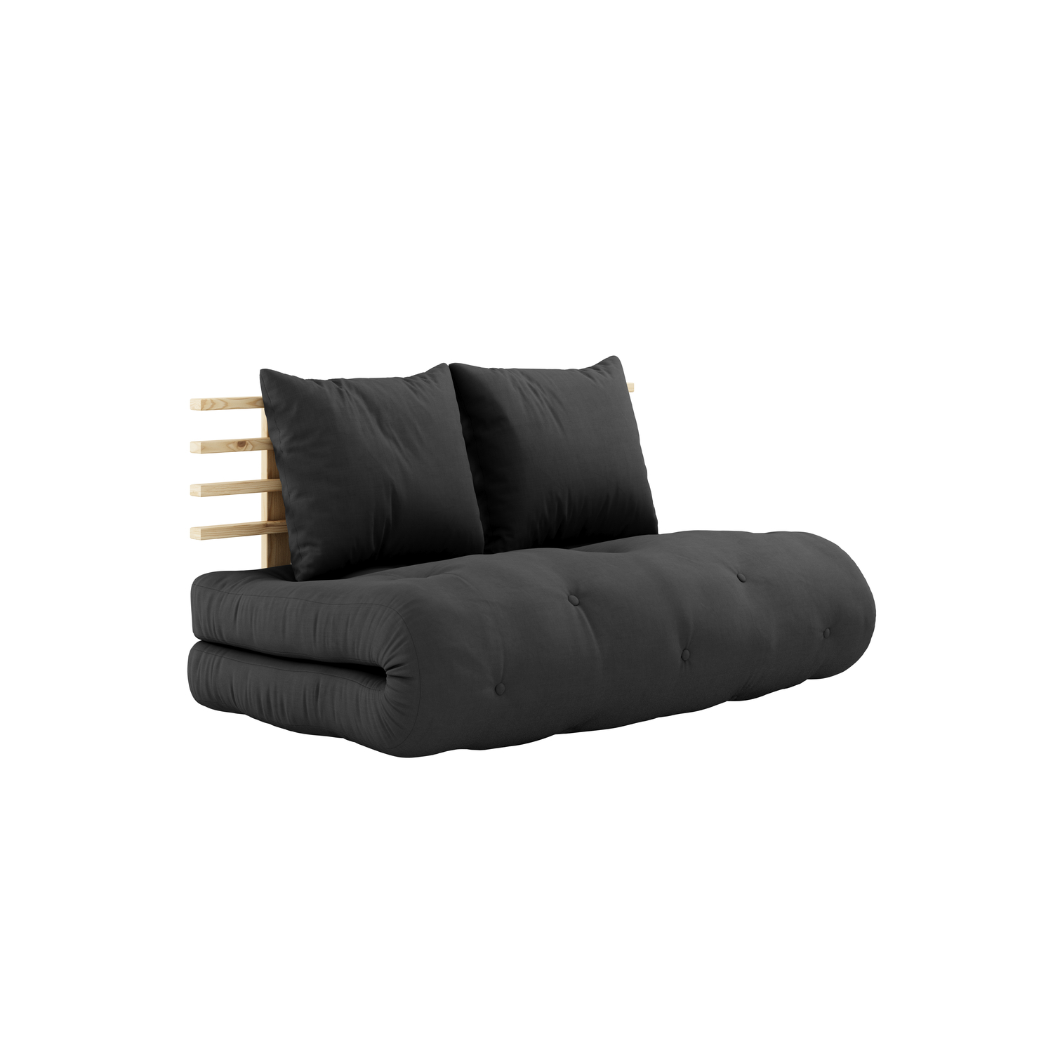Karup Design - Shin Sano Schlafsofa Natur/Dunkelgrau 140cm