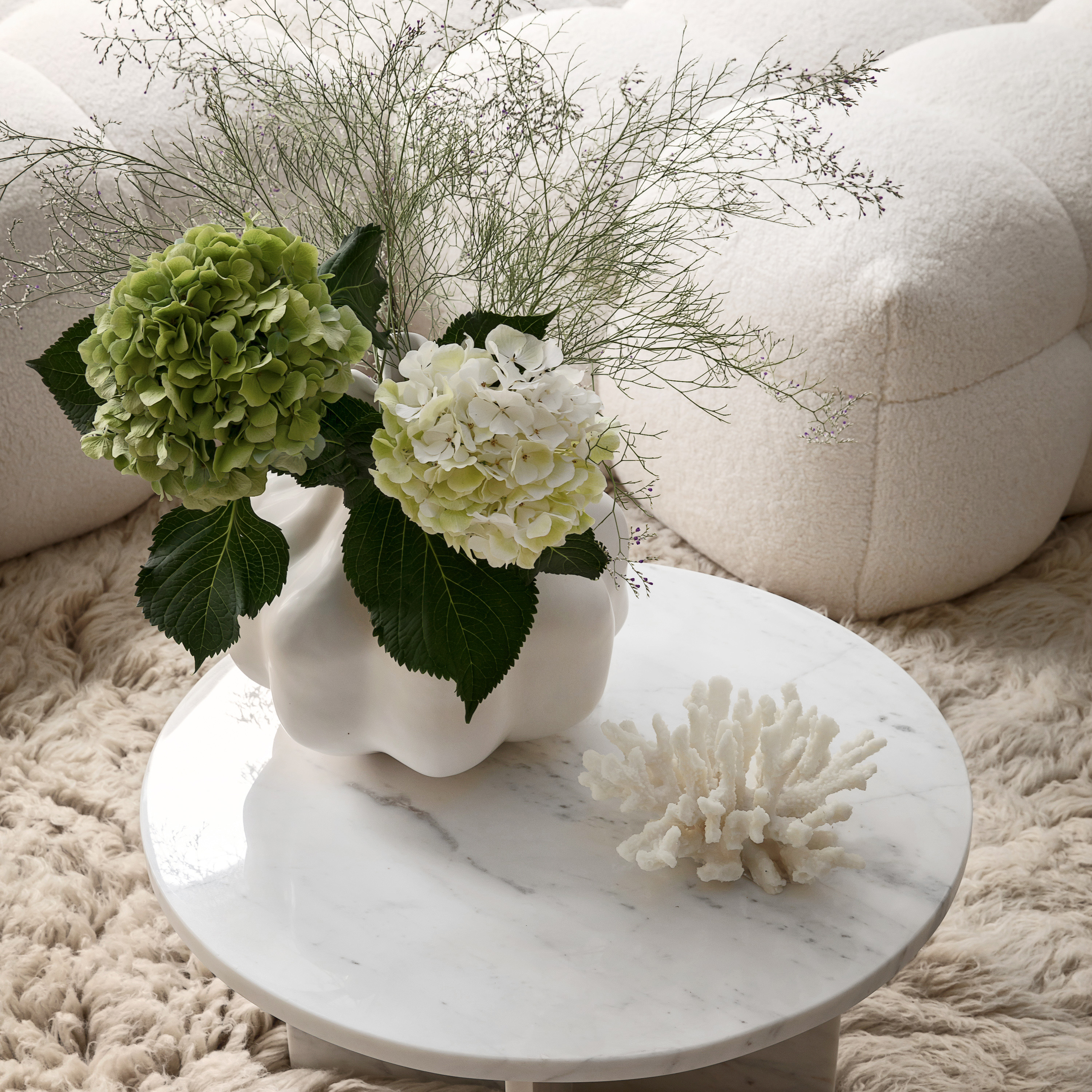 Mette Ditmer Coral Branches Dekoration White L