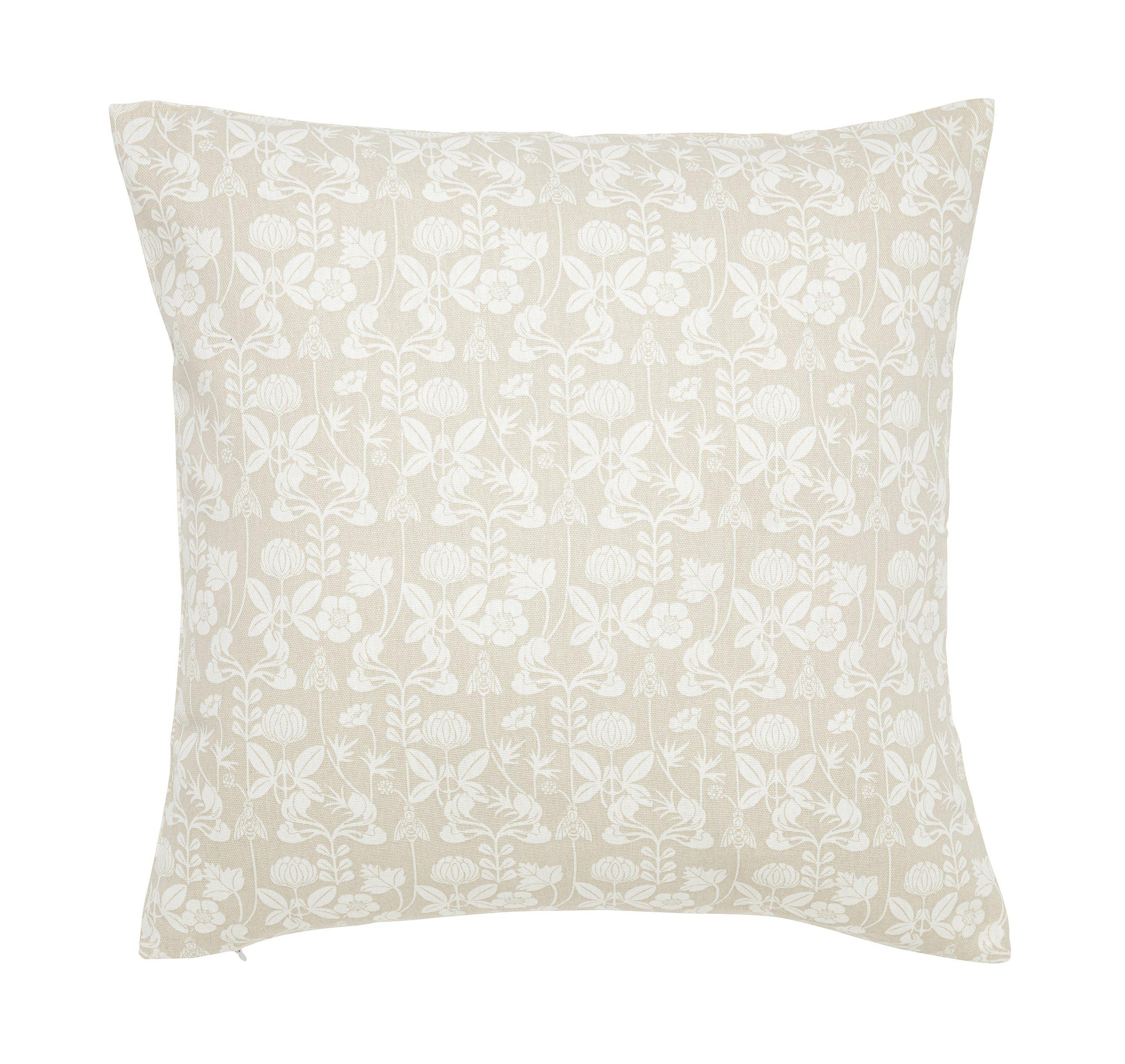 De Mina Kuddfodral Beige 45x45