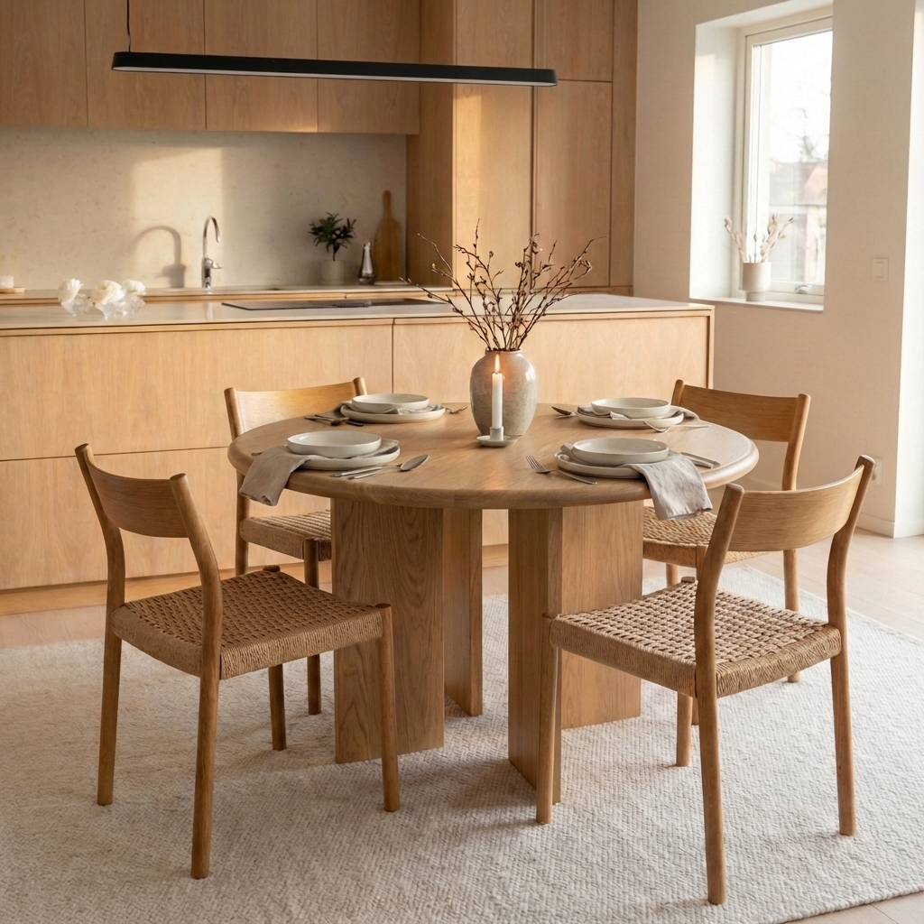 Sleepo Collection Ollie Spisebord Eik 120 cm