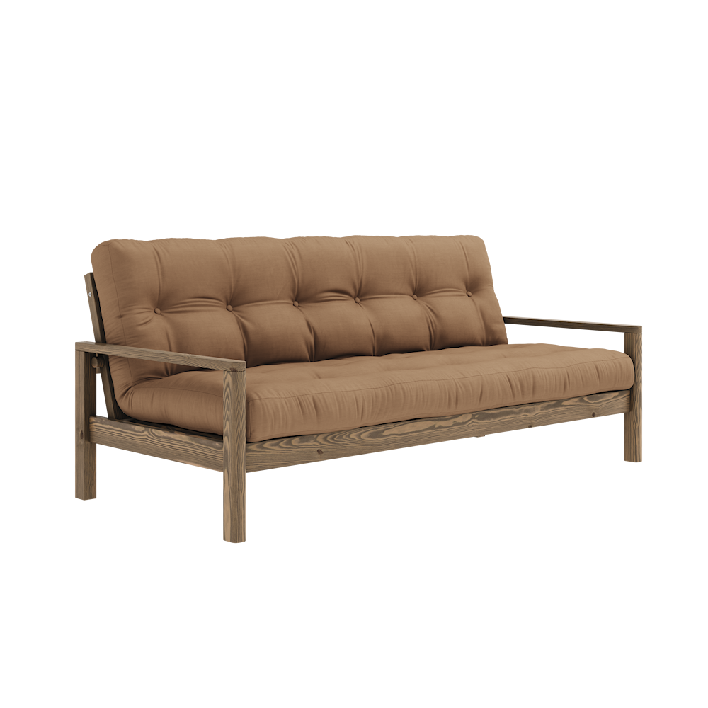 Knob Bäddsoffa Brun/Mocca 190cm