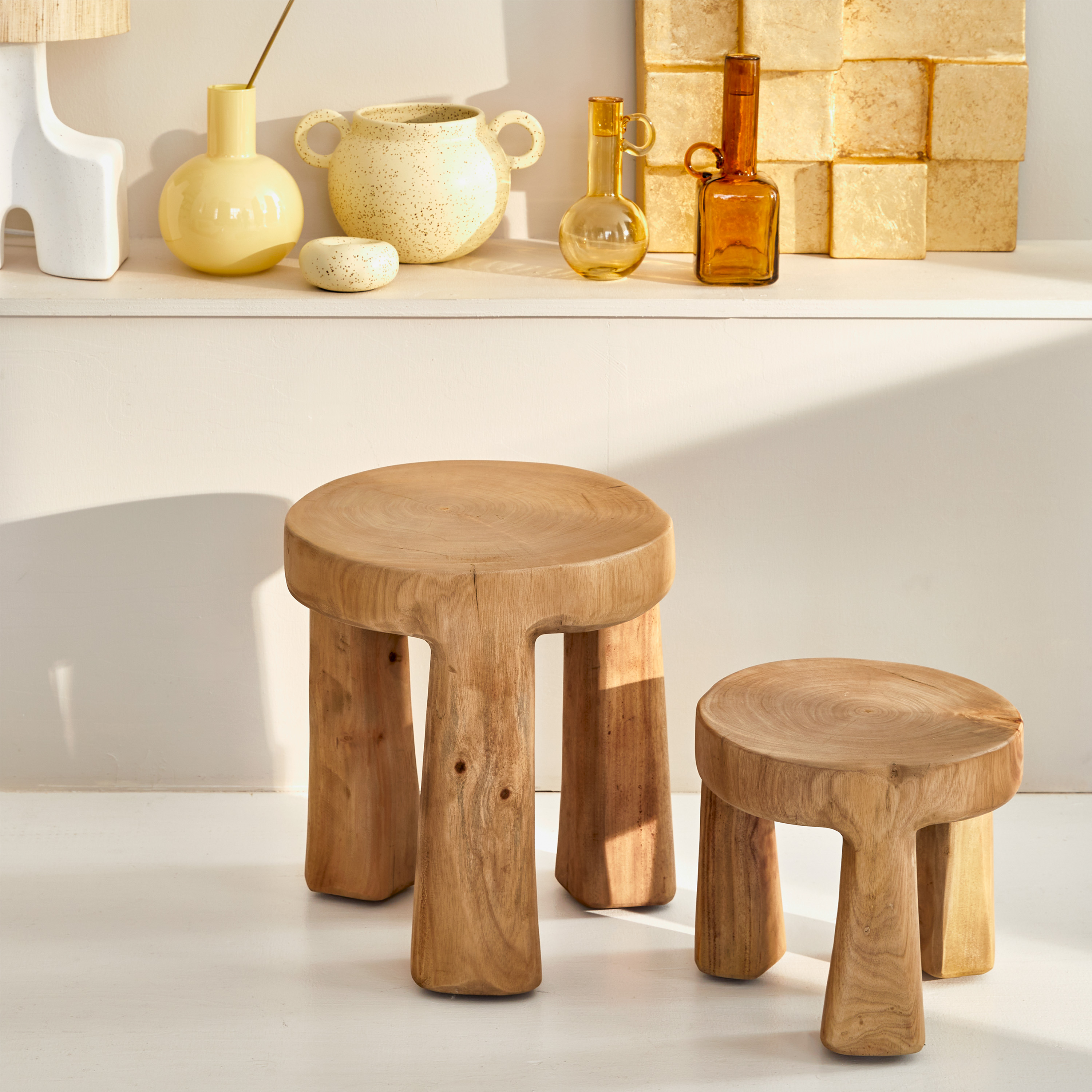 Urban Nature Culture Donna Pall Mahogany Wood S