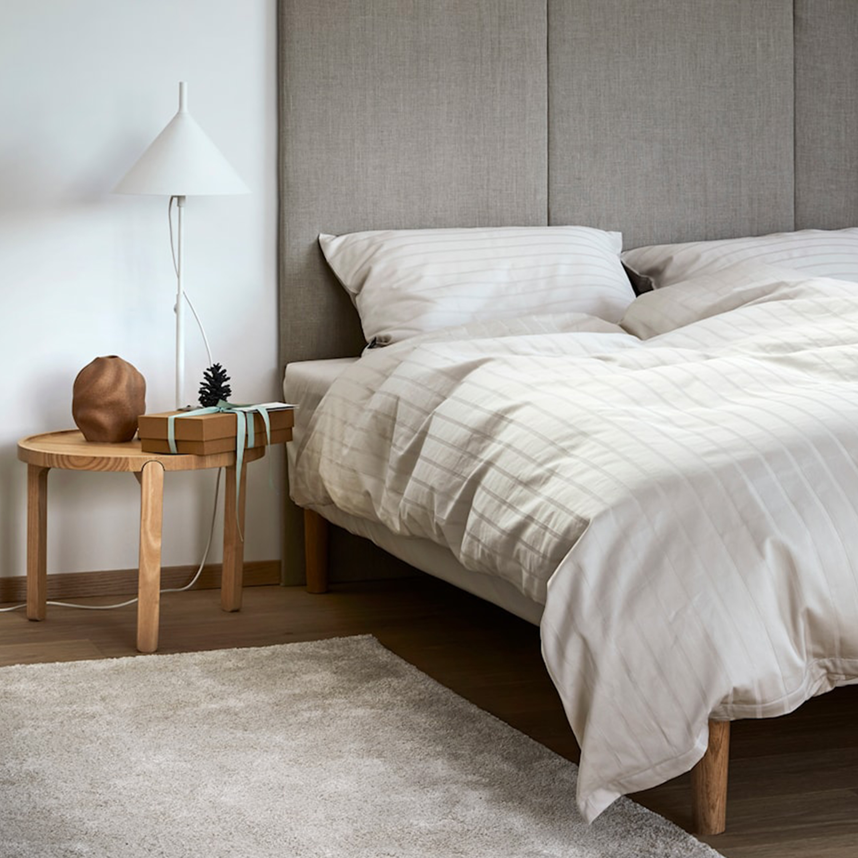 Høie Milano 2-osainen pussilakanasetti Beige