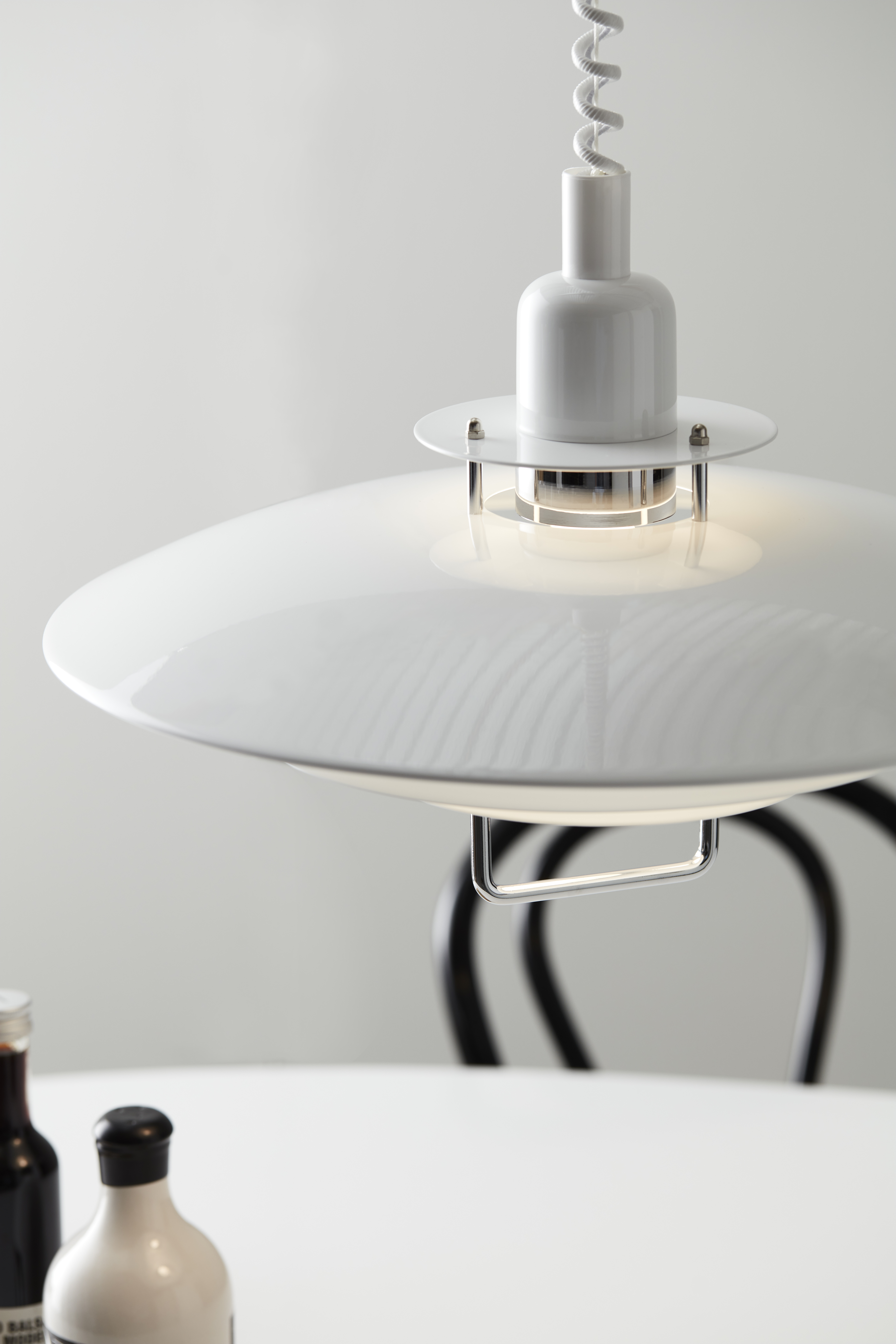 Belid Primus II Kattovalaisin Valkoinen/Kromi