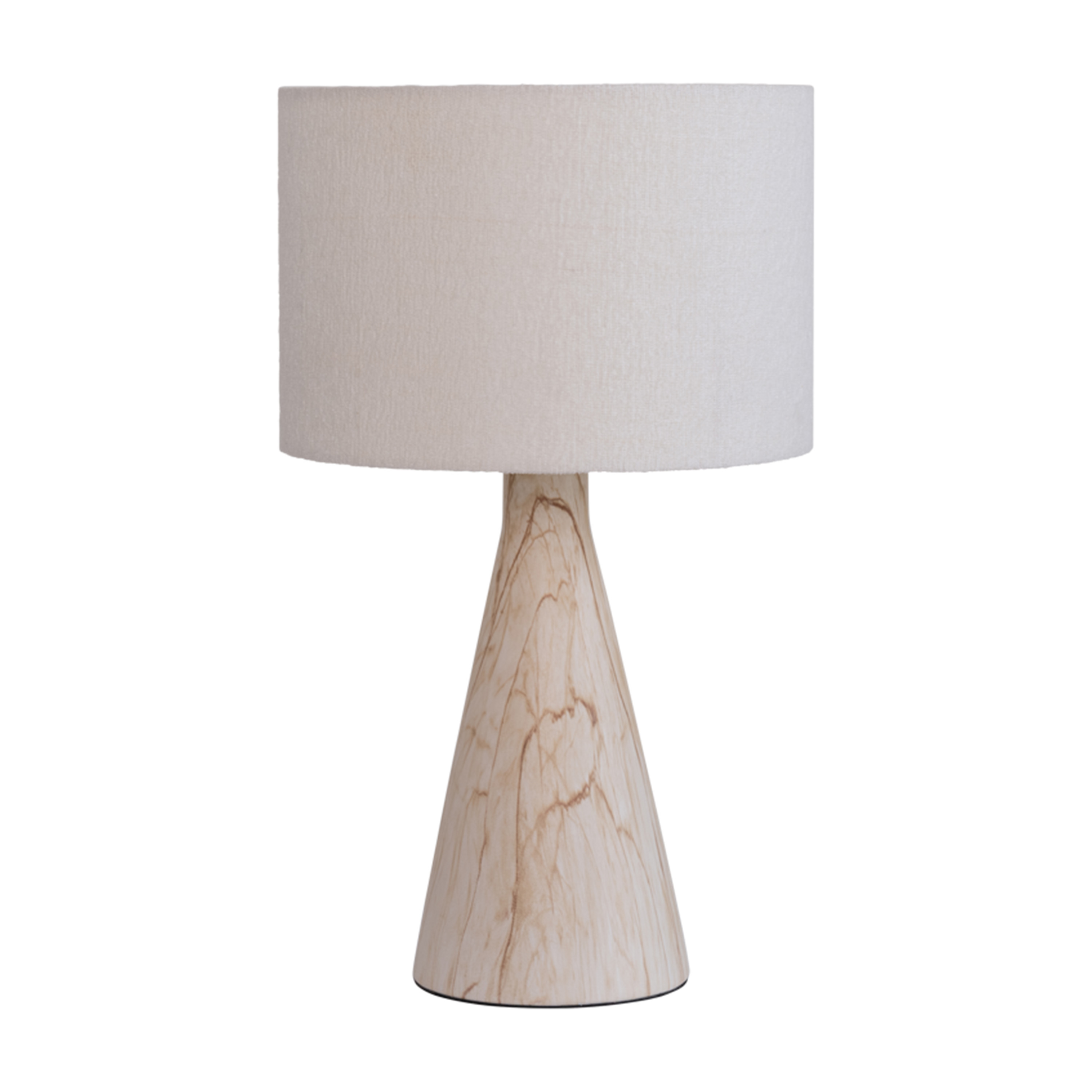 Urban Nature Culture - Jun Bordslampa Tavertine/White 50cm - Vit