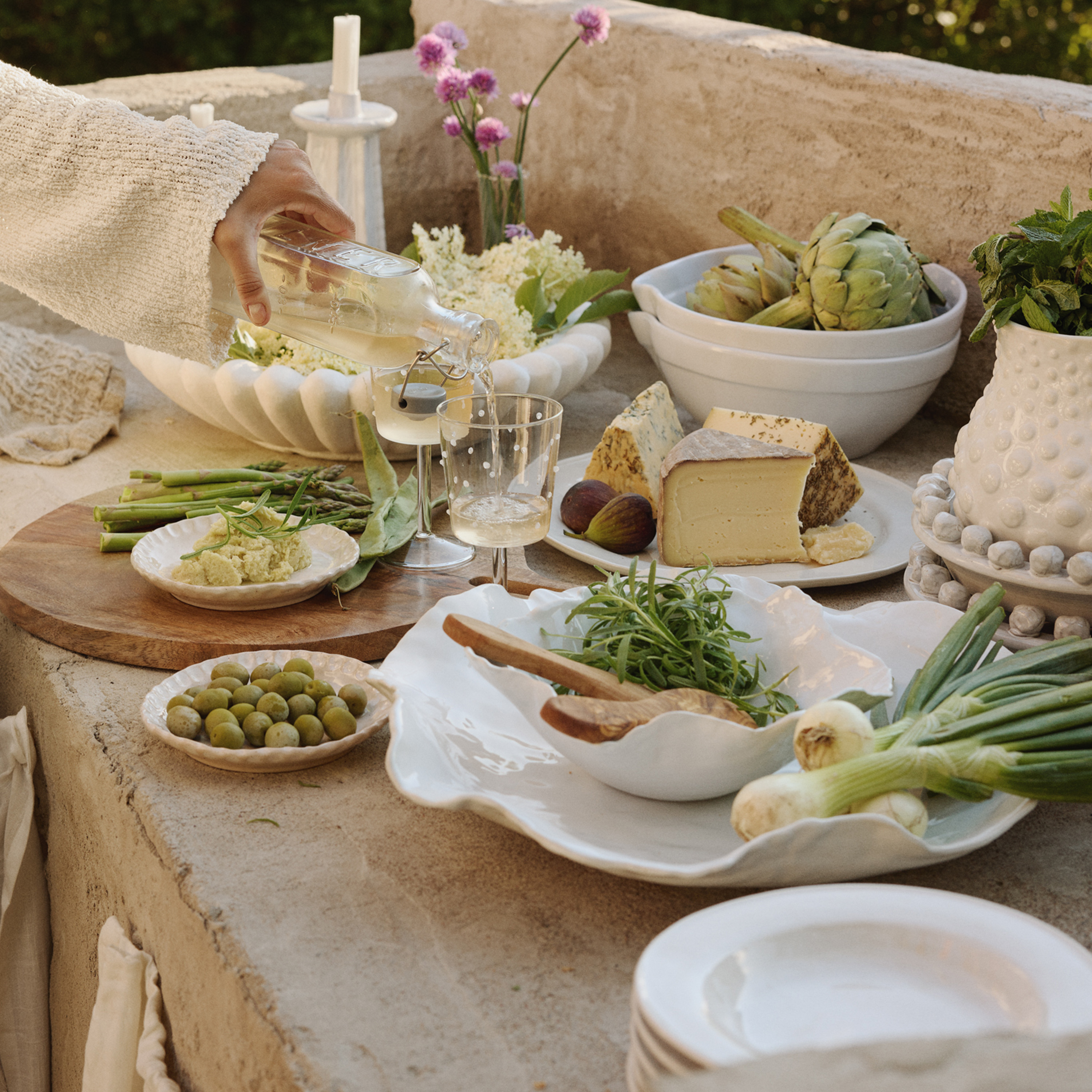 Olsson &amp; Jensen Claire Skål Vit Ø25