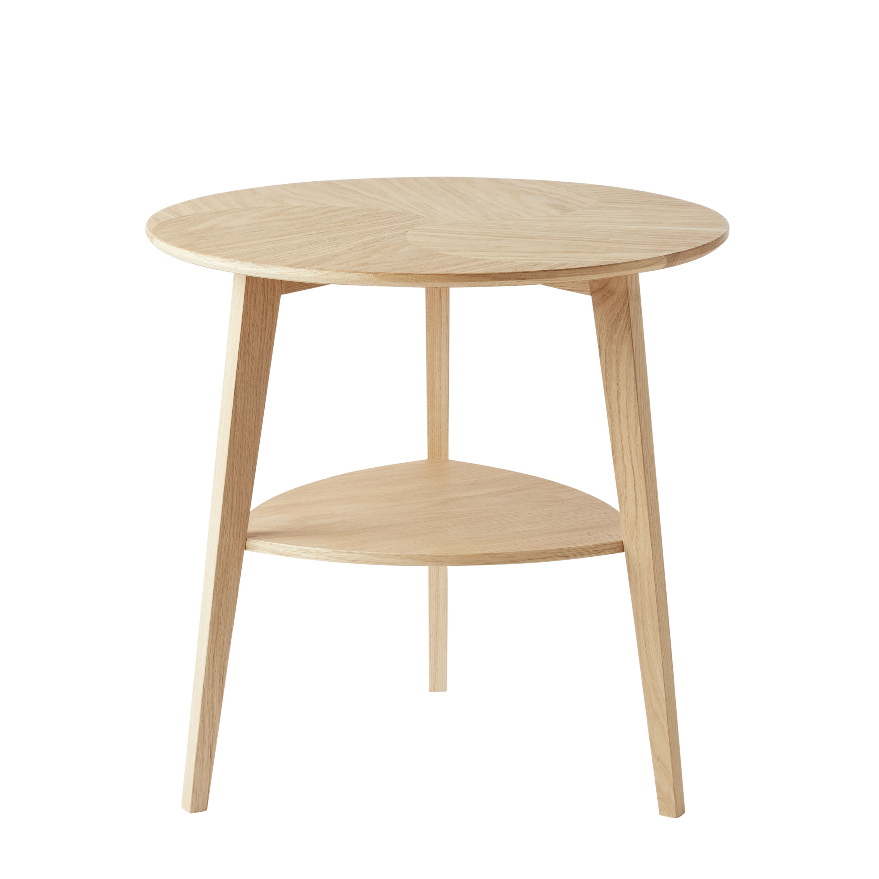 Drops Sidobord White Oil Oak