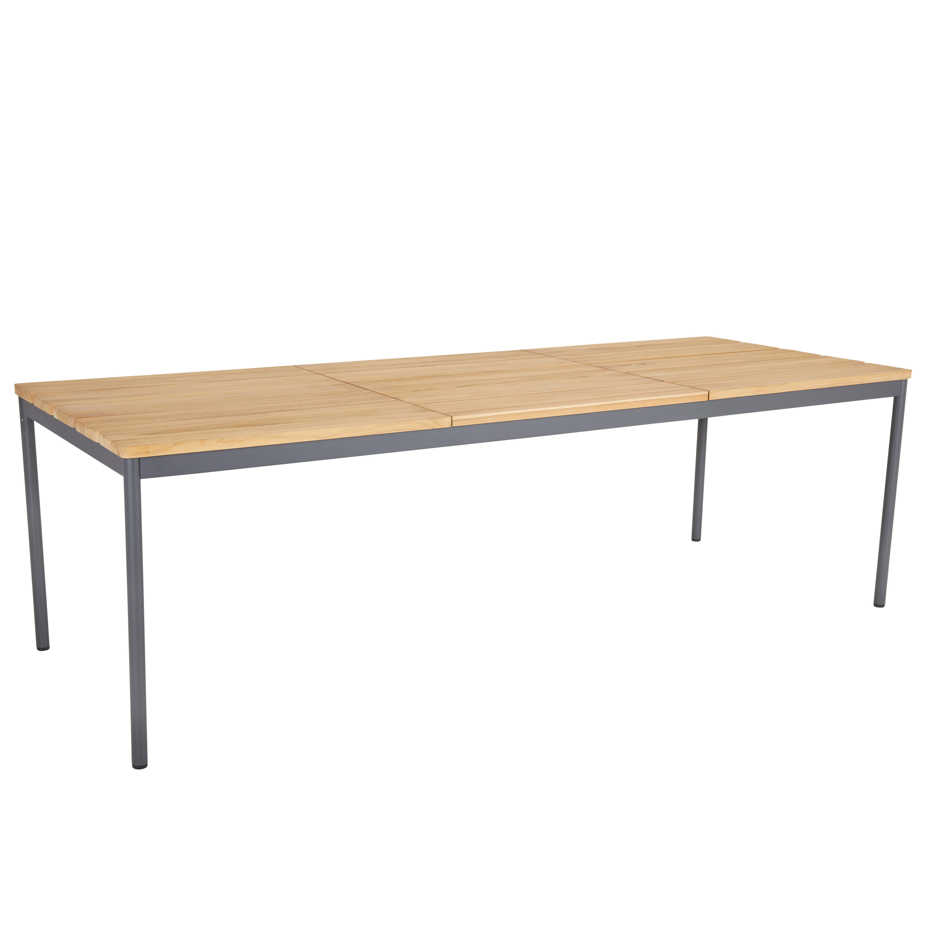 Nox Matbord Antracit/Teak 238cm