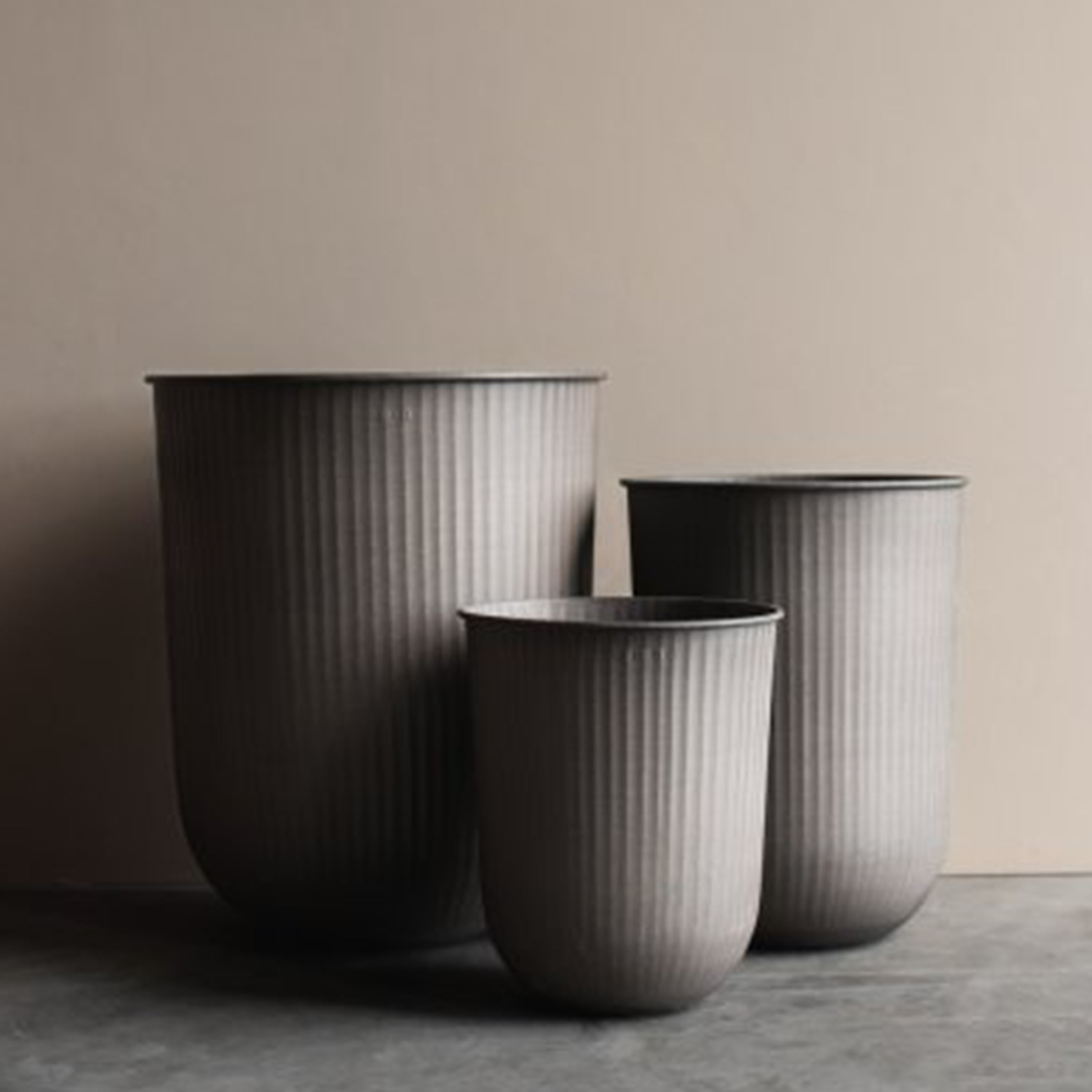 DBKD Out Stripe Pot Beige 3-pakkaus