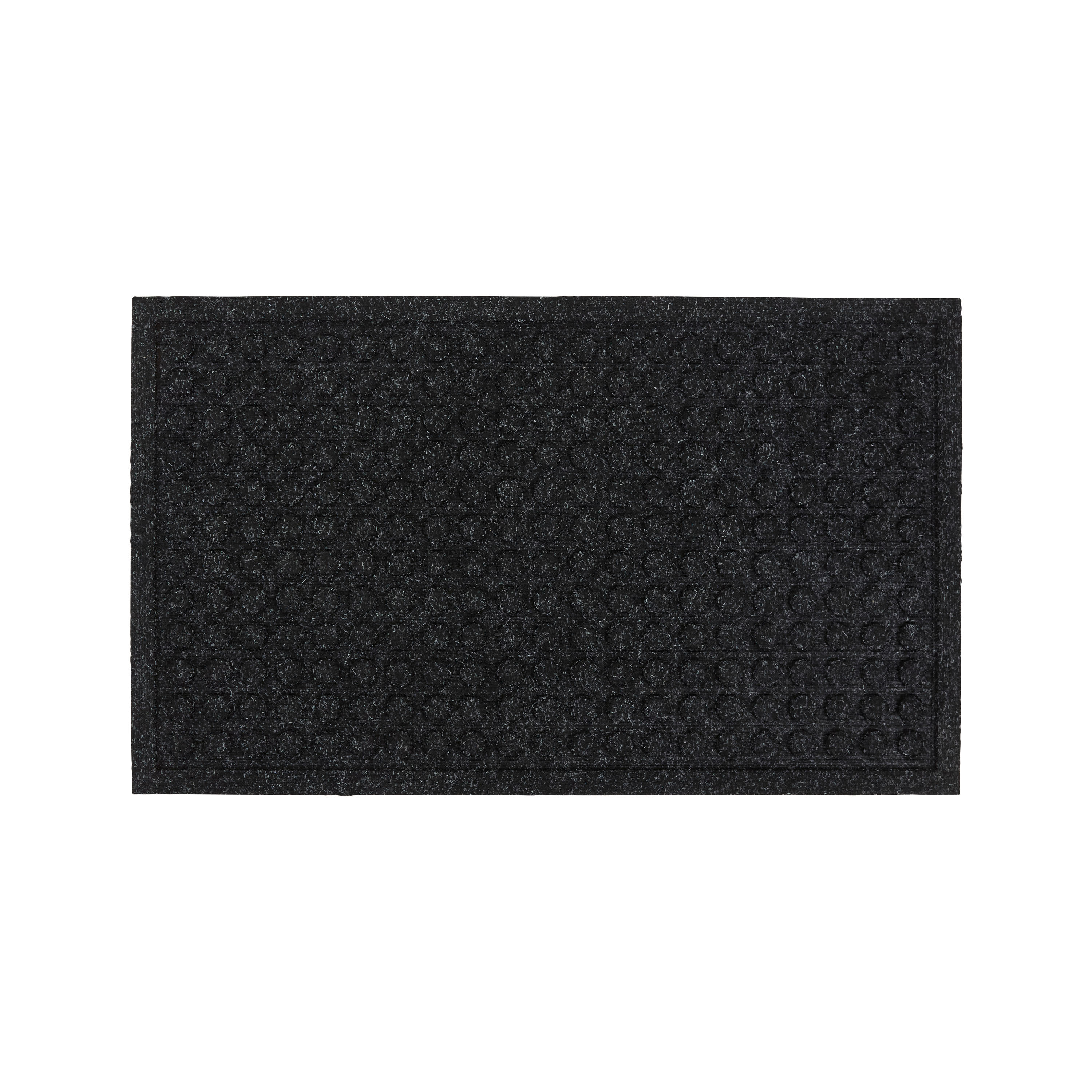 Entry Suorakulmainen Eteismatto Musta