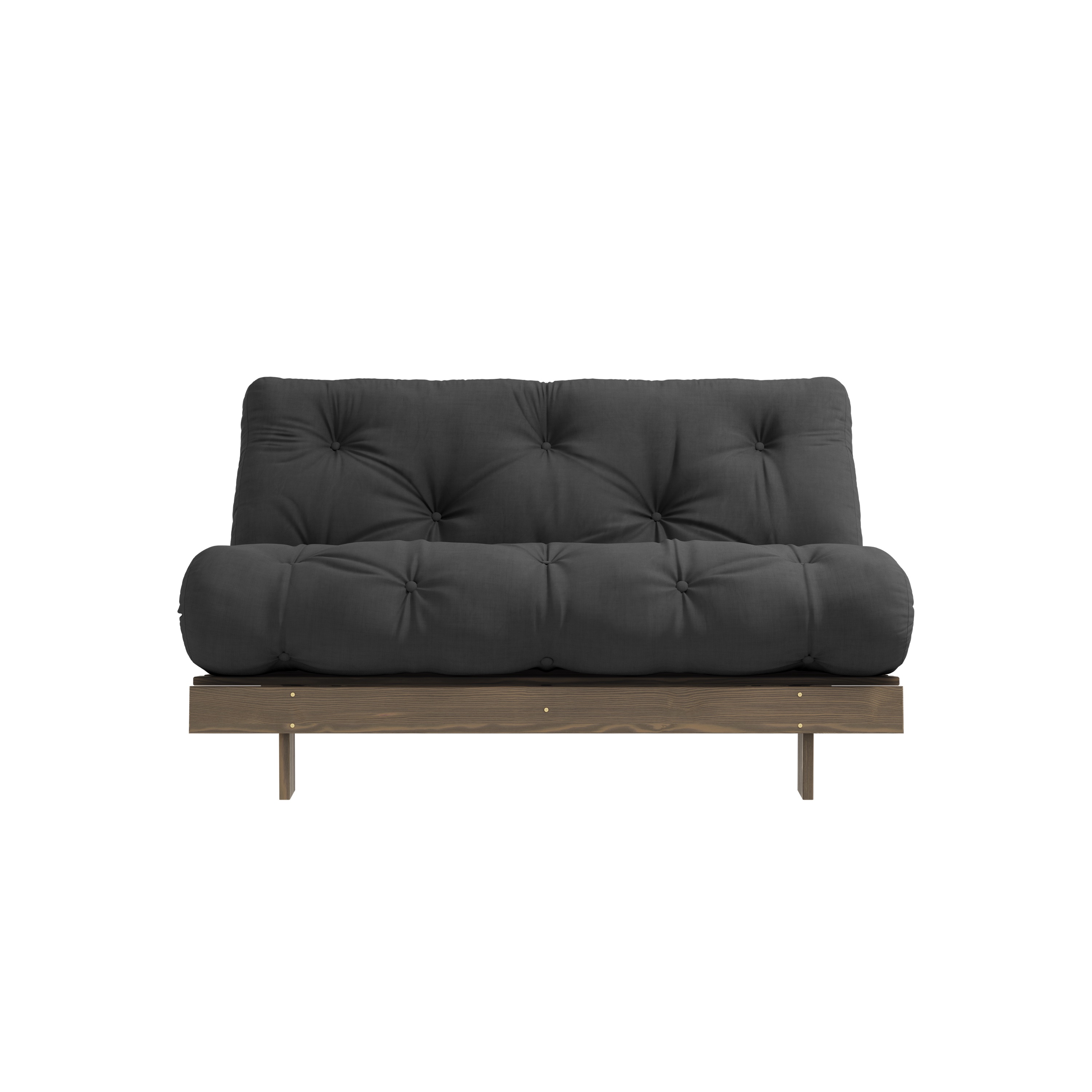 Karup Design Roots Vuodesohva Ruskea/Dark Grey 140cm