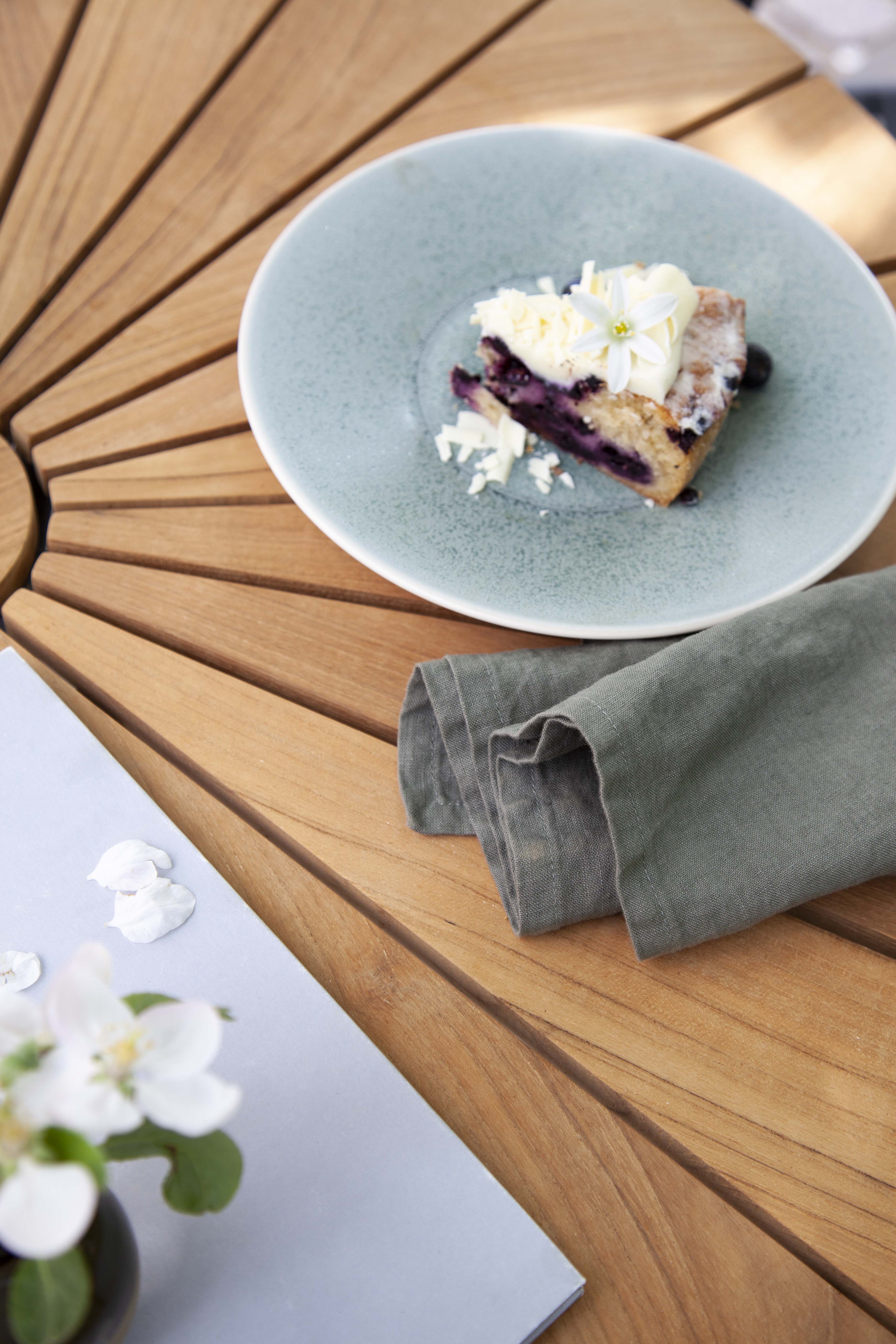 Cinas Ellen Cafebord Antracit Ø80