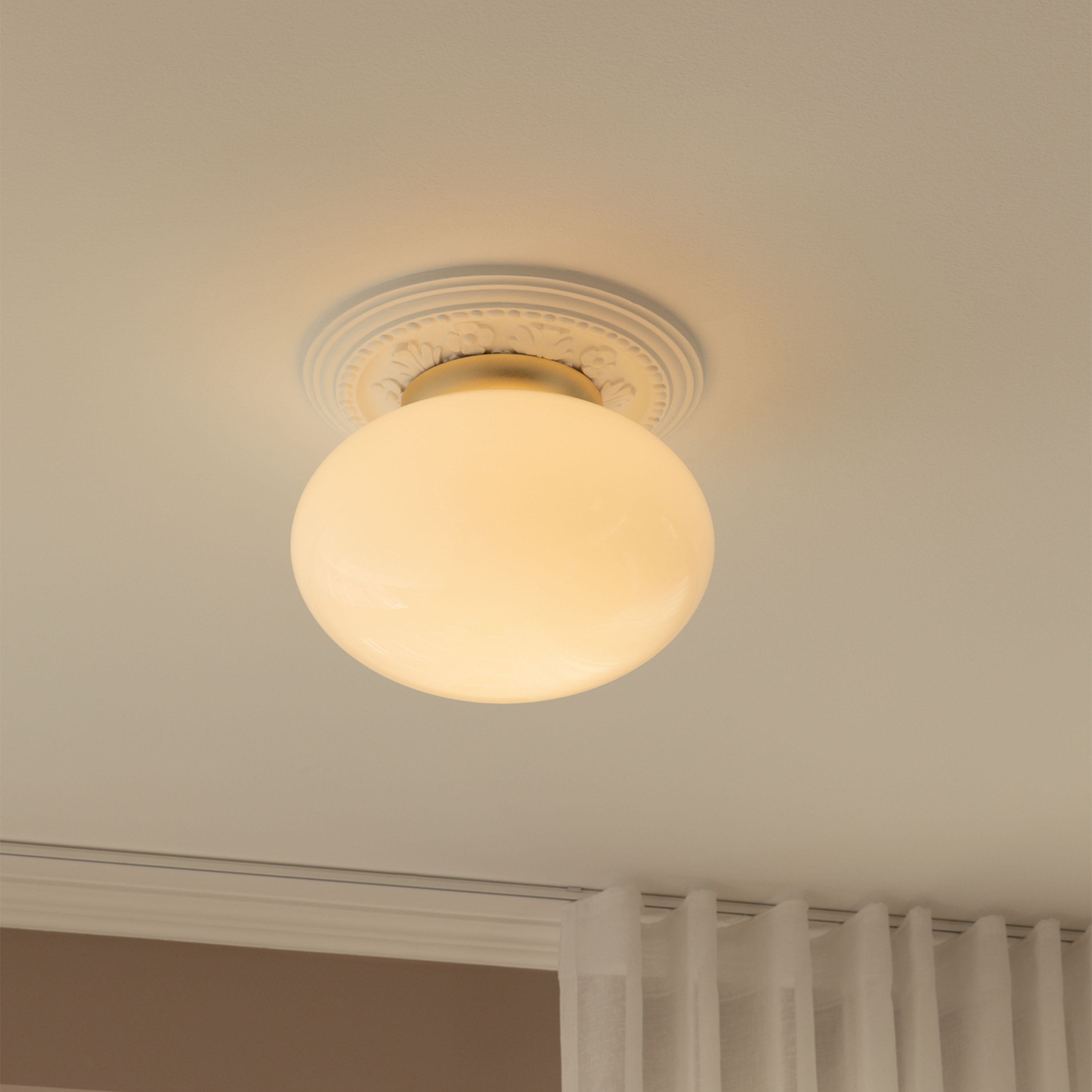 Nuura Rizzatto 301 Plafond Satin Brass/Opal