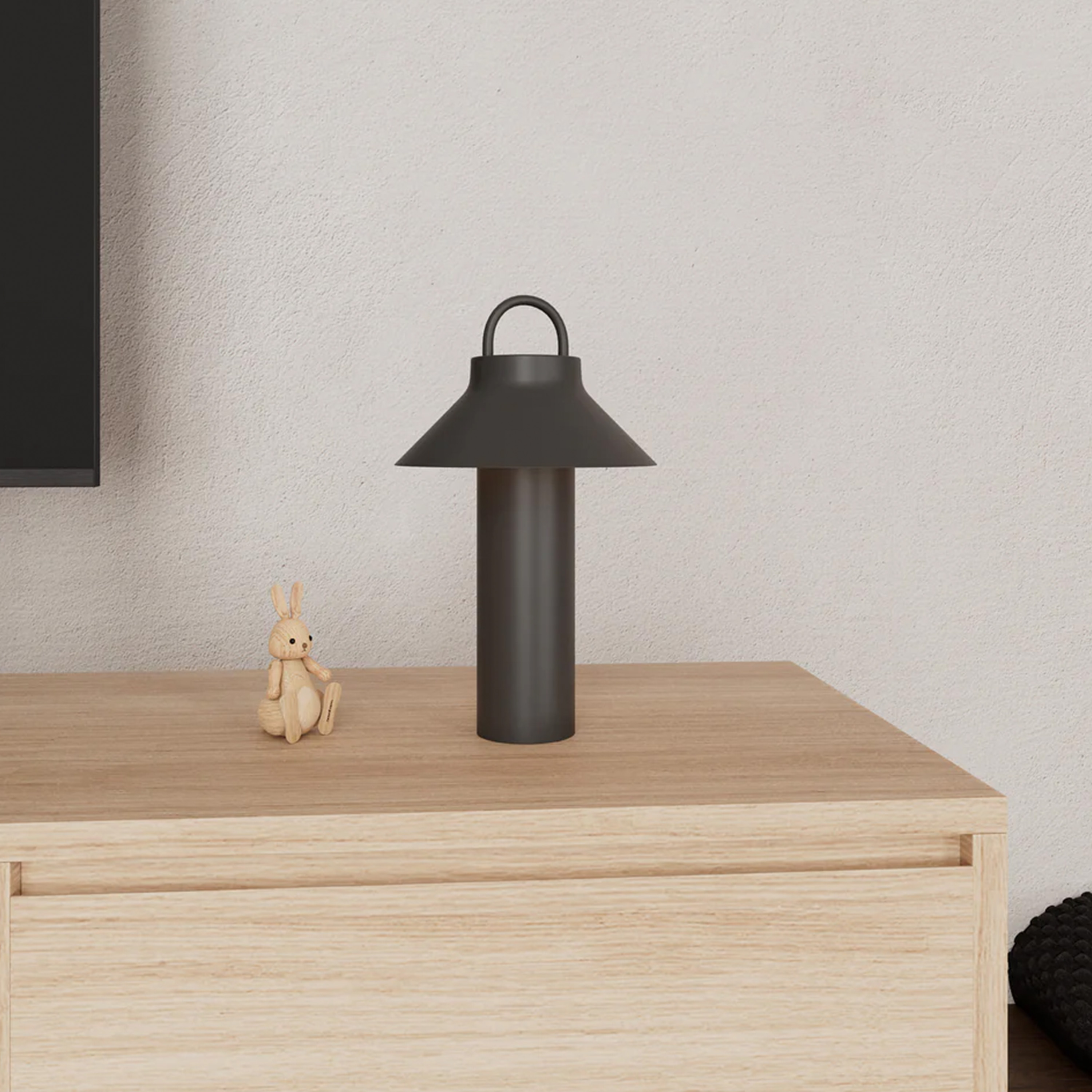 Novoform Moov Tragbare Tischleuchte Dark Anthracite