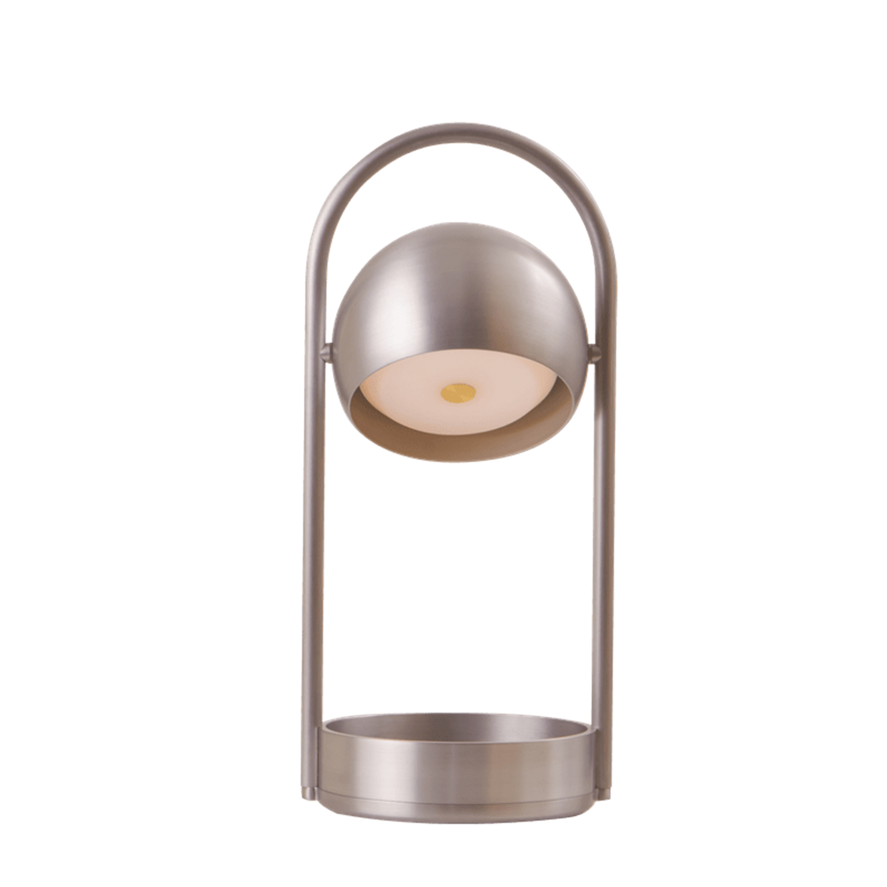 Frandsen - Ball Portabel Bordslampa Brushed Aluminium 32cm - Silver