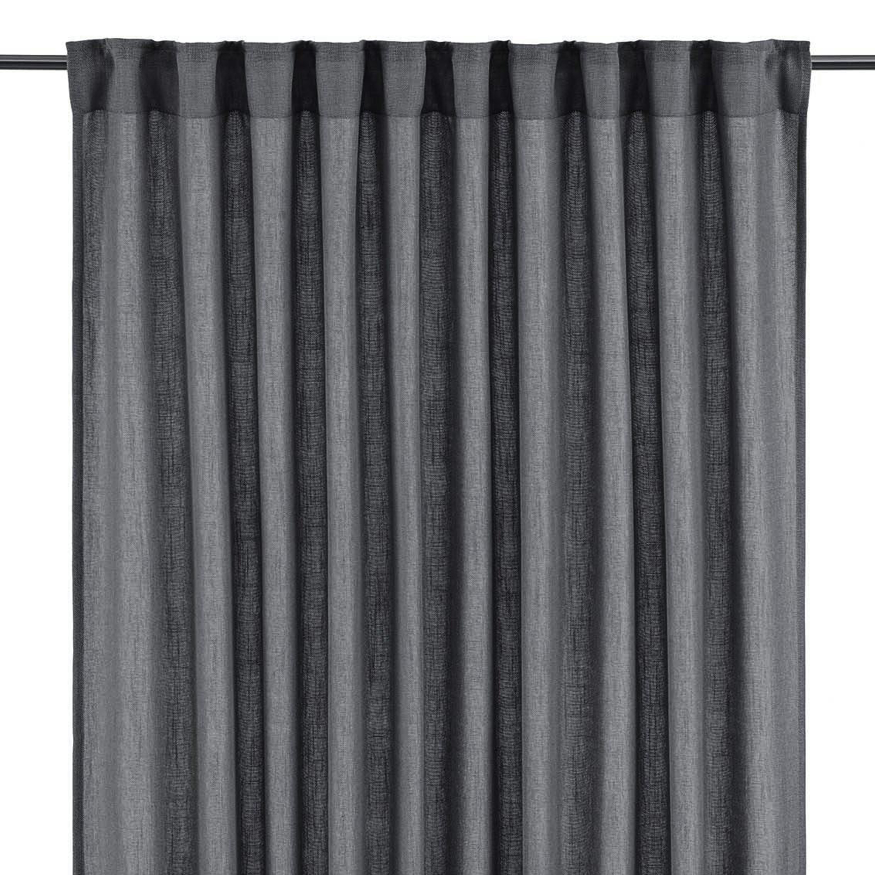 Cecil Gardinlängd Asfalt 260cm 2-pack