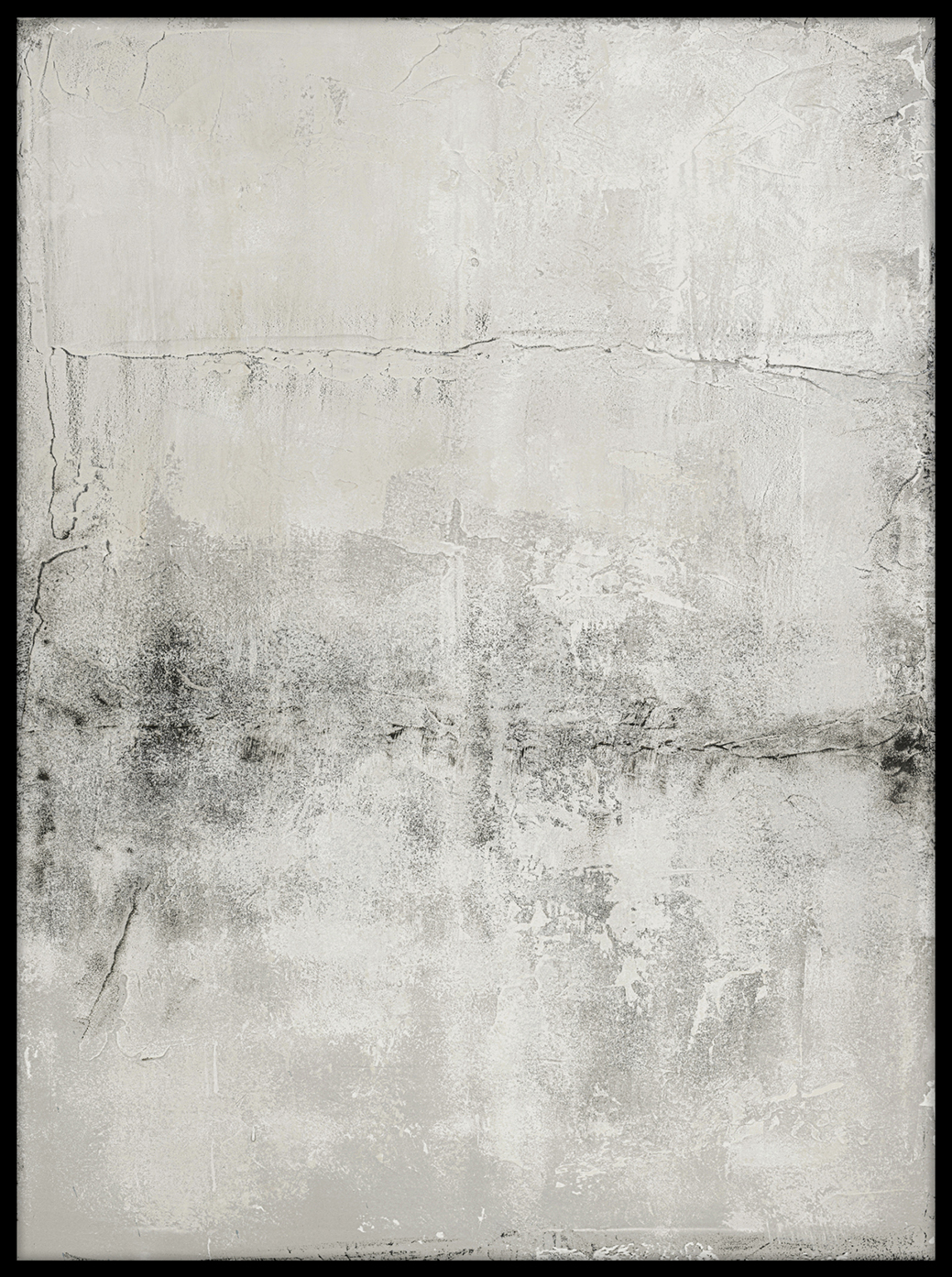 Malerifabrikken - Simple Living 8 Tavle Black Frame 90x120cm - Grå  - Bilder
