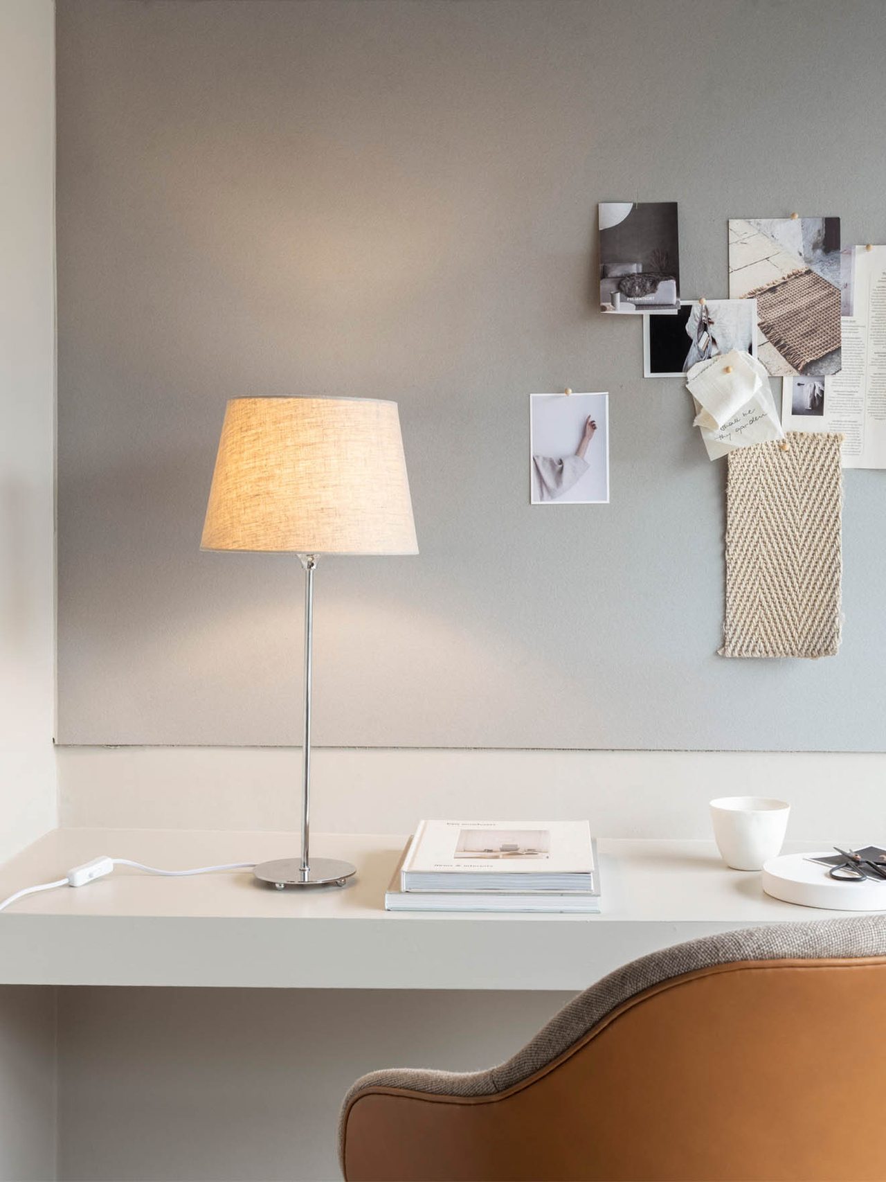 Watt &amp; Veke Basic Straight Lampskärm Natural 26