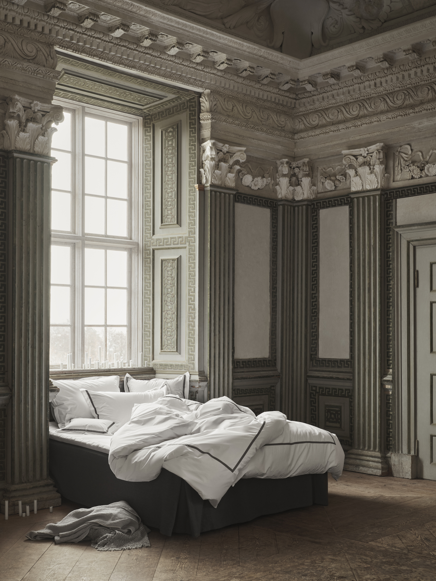 Mille Notti Singolo Pussilakana EKO Percale Harmaa 220x220