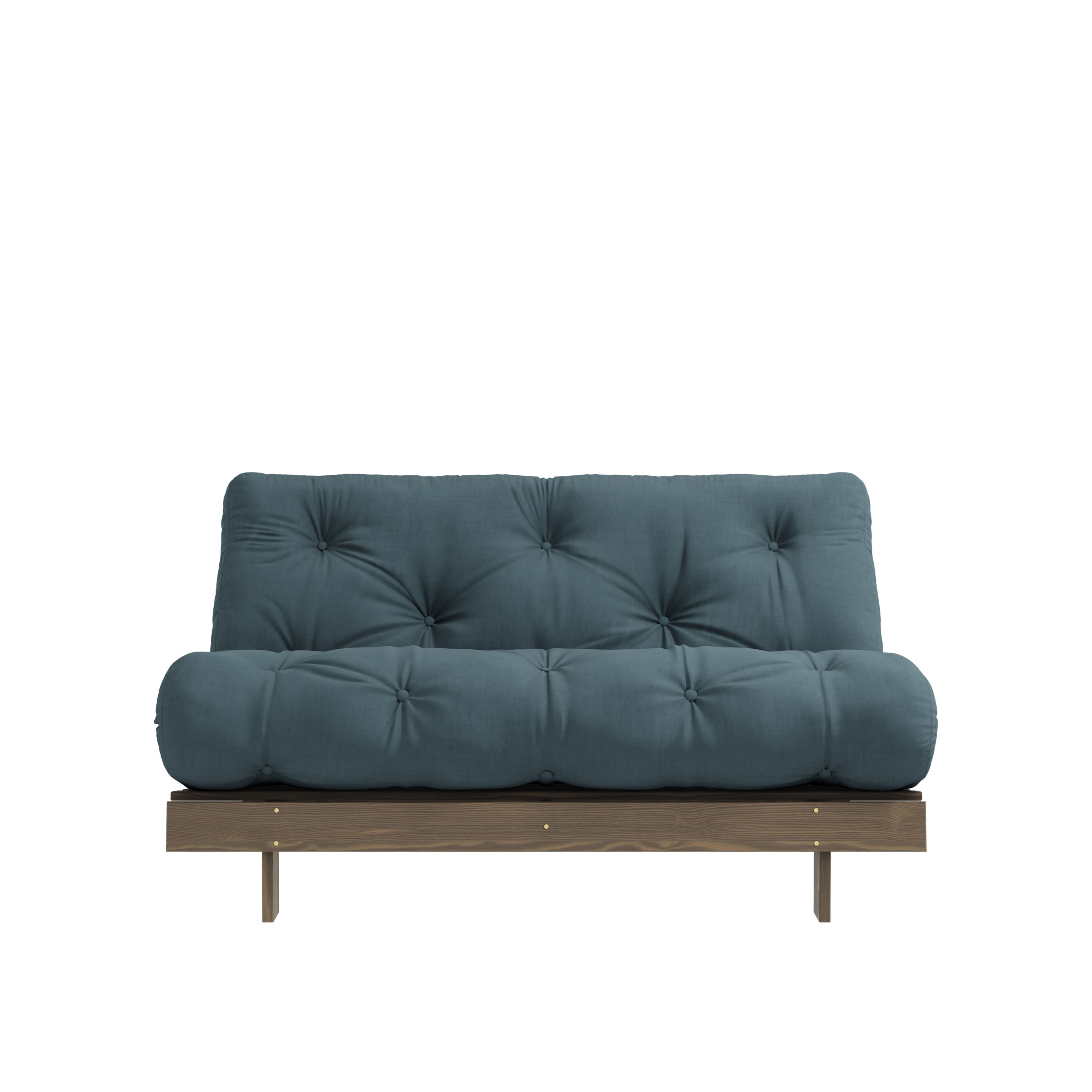 Karup Design Roots Vuodesohva Ruskea/Petrol Blue 140cm