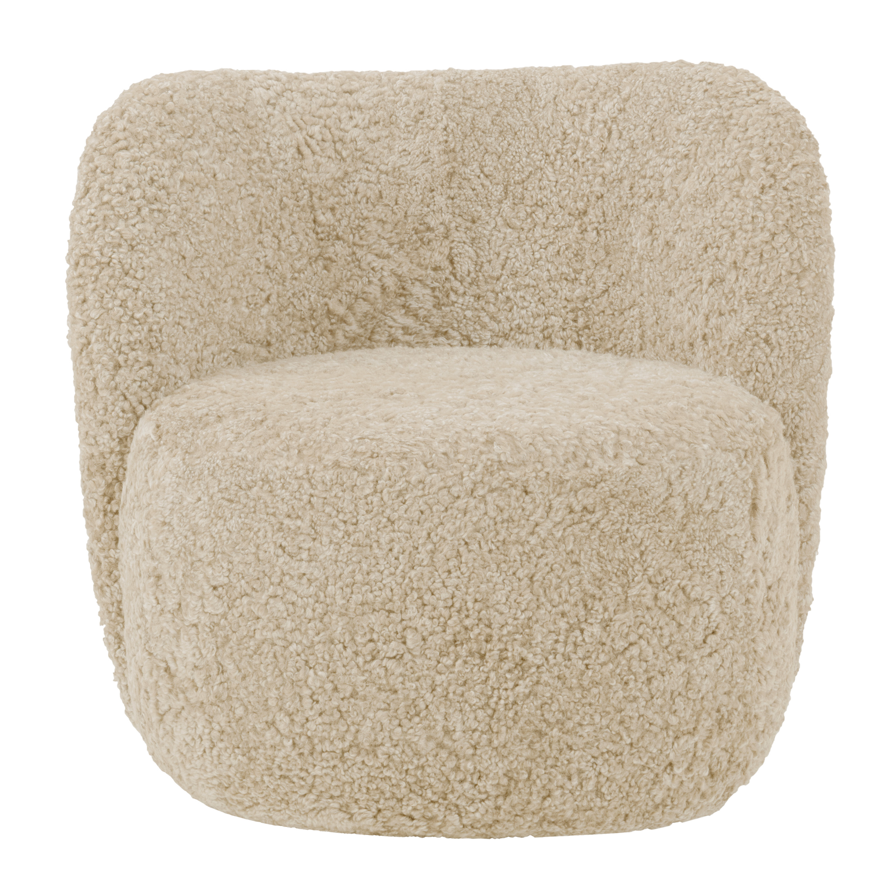 Sleepo Collection Lollo Fåtölj Fårskinn White