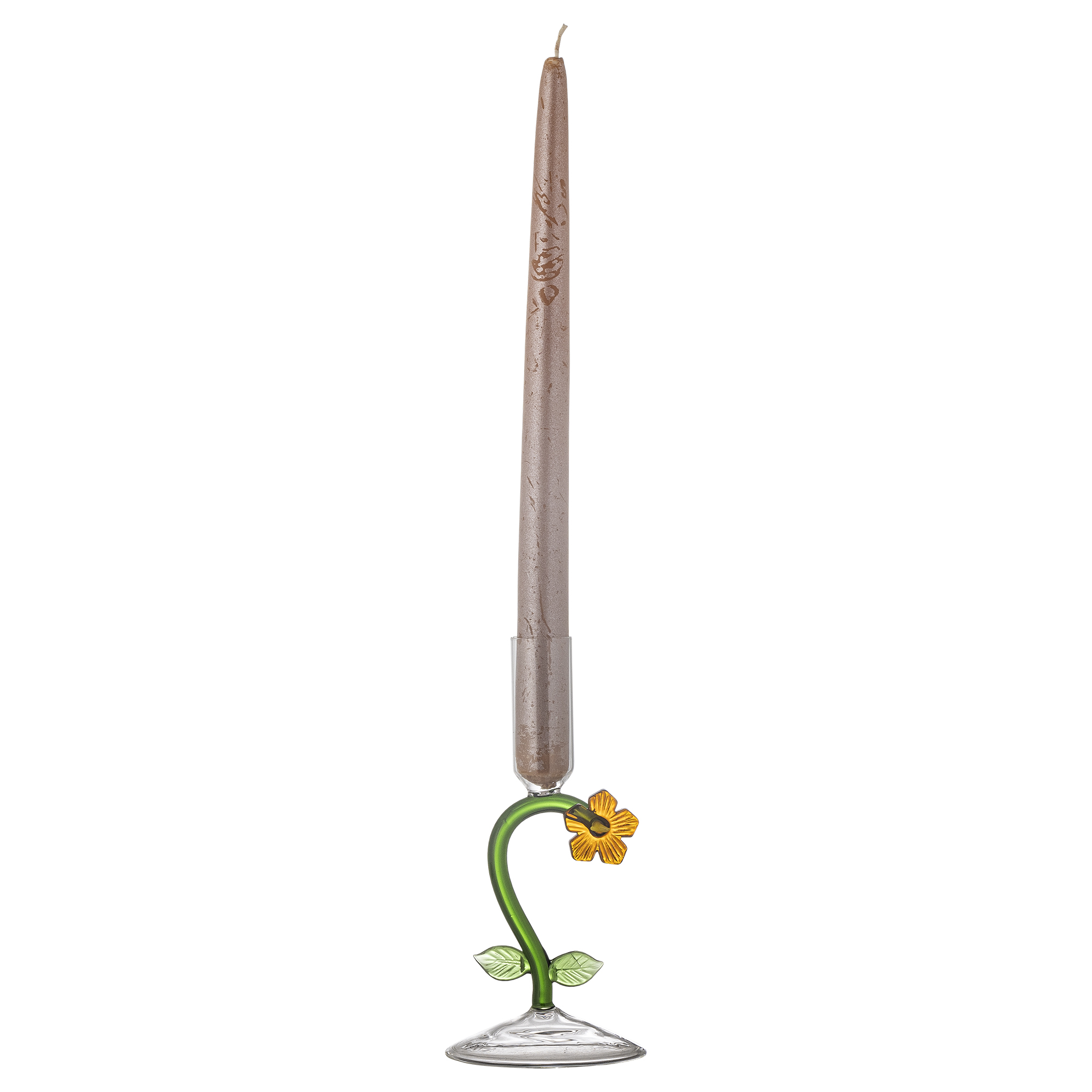 Bloomingville Vesper Ljusstake Orange 17cm