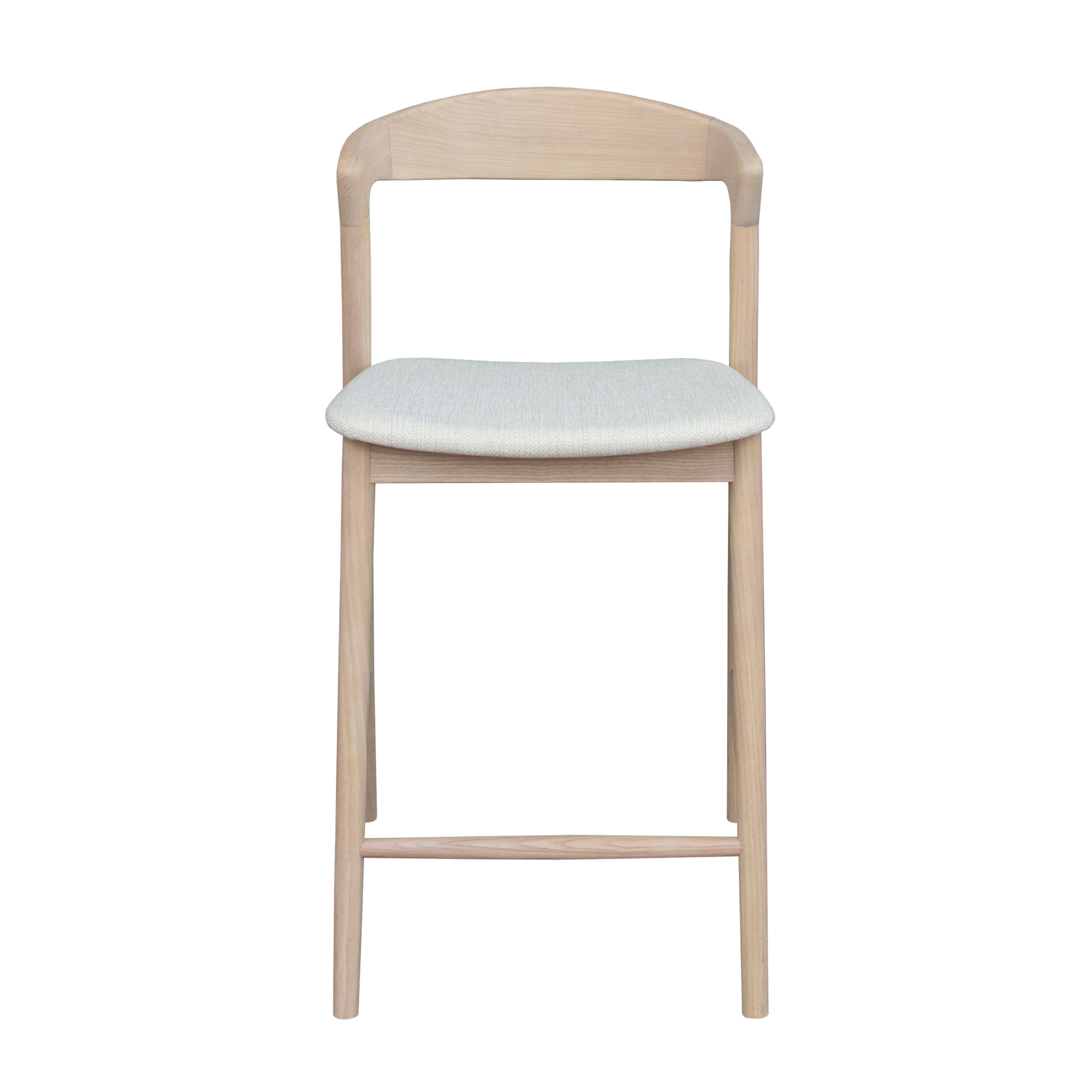 Sleepo Collection Casper Barstol Vitoljad/Vit