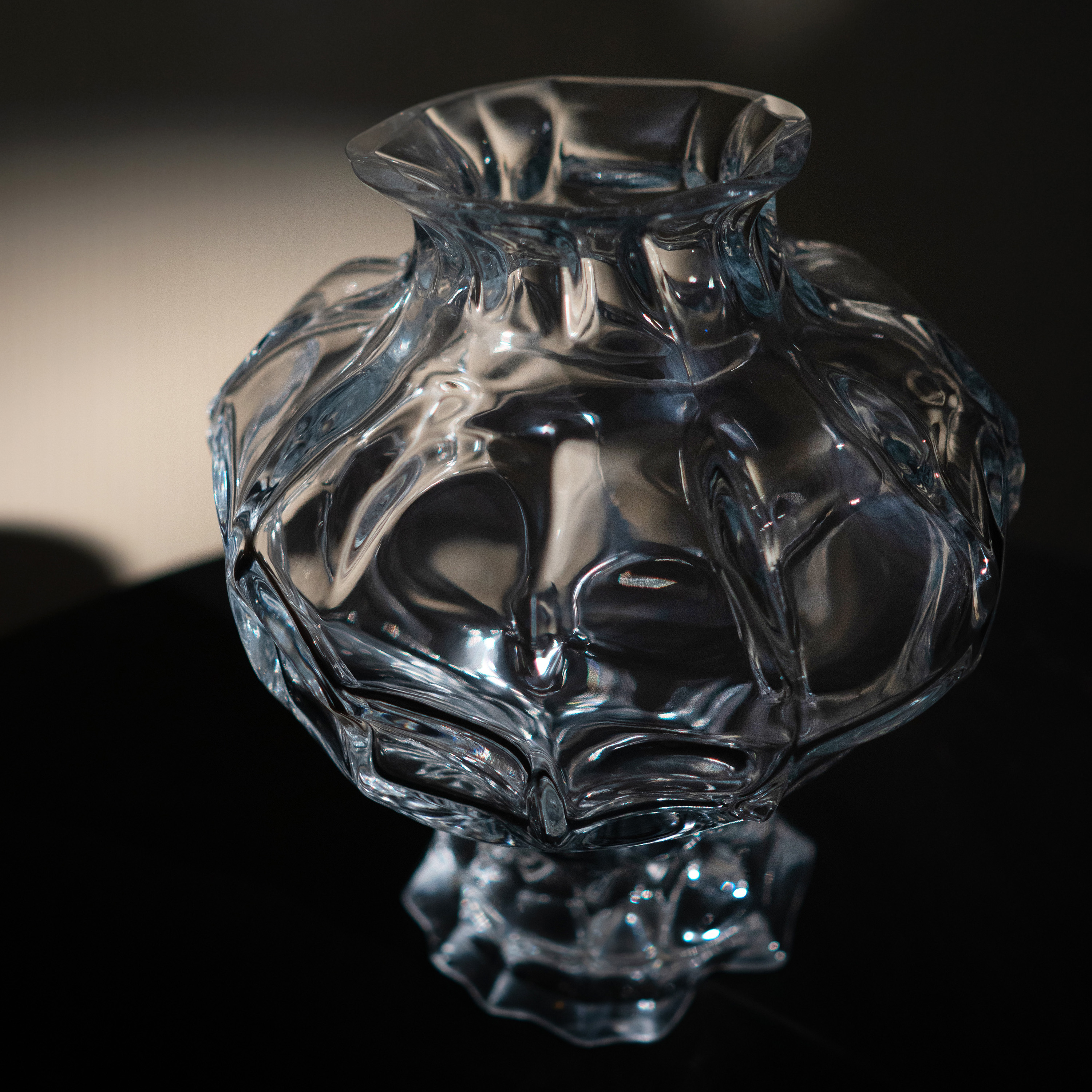 Hein Studio Ammonit Vase Clear Large