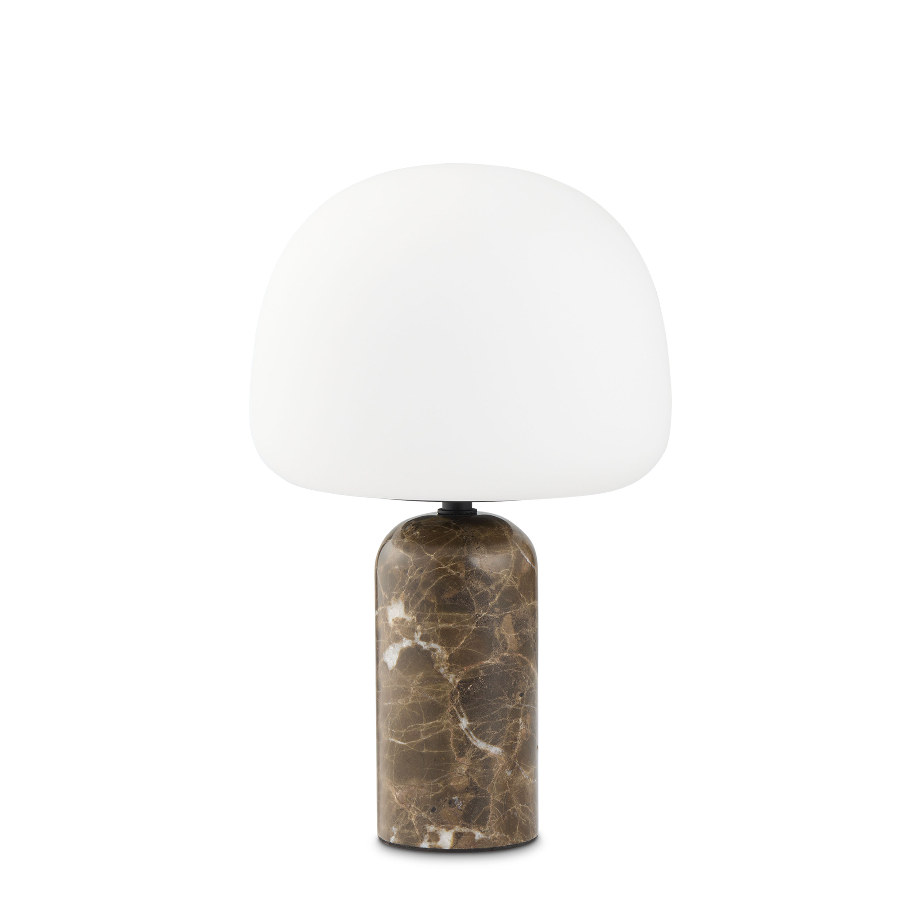 Northern - Kin Pöytälamppu Brown Marble 33cm Ruskea - Pöytävalaisimet