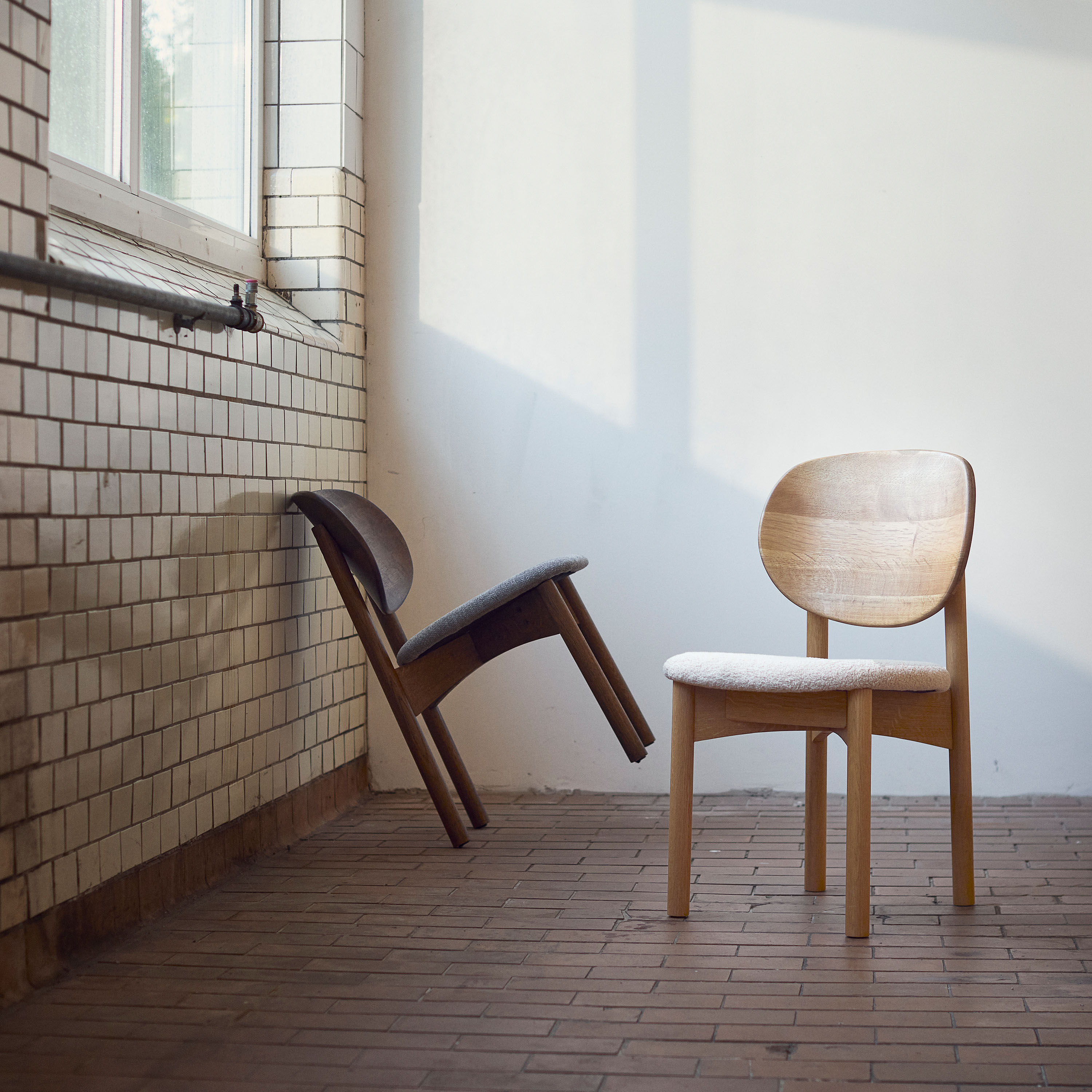 Muubs Oka Ruokatuoli Dark oil