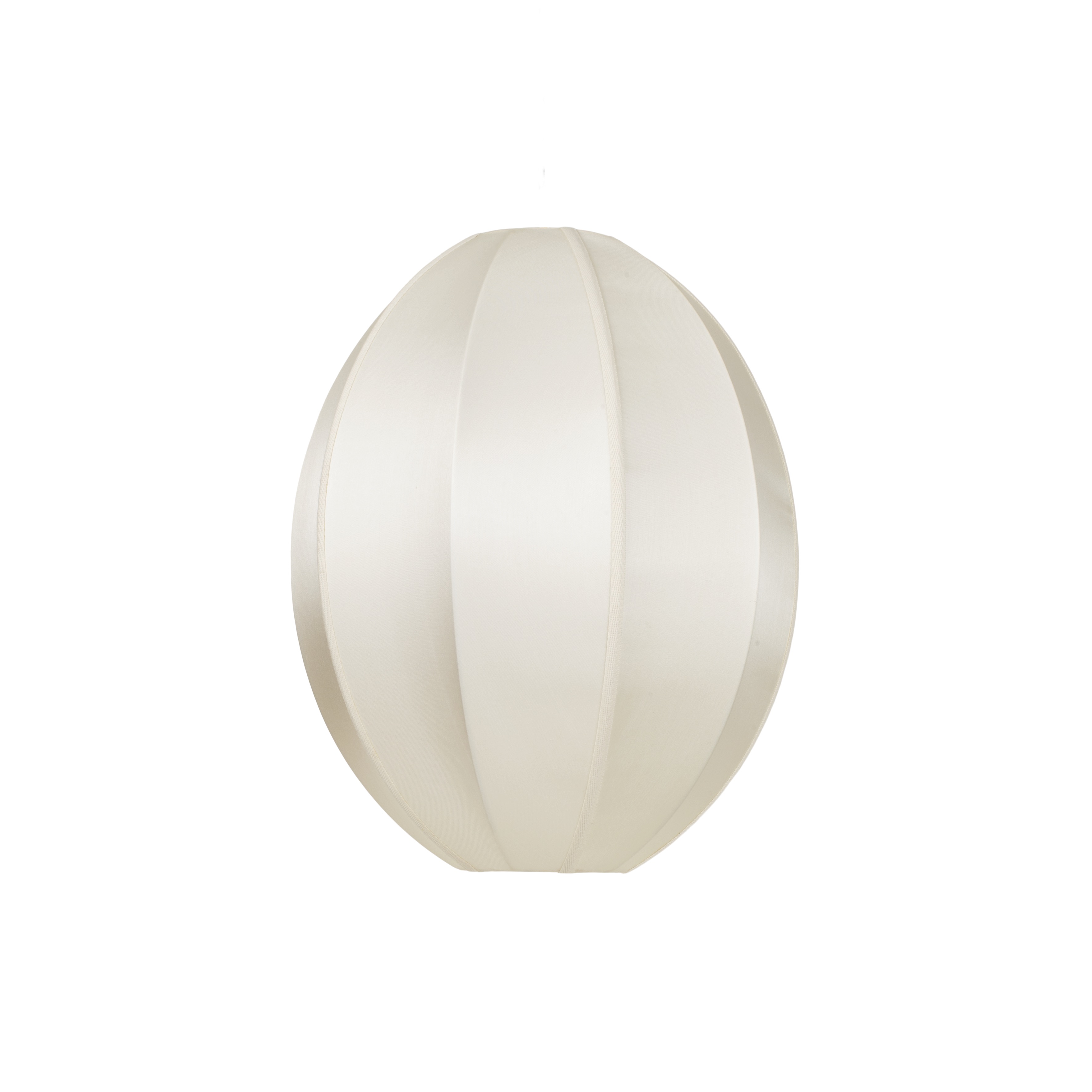 Oval S Lampskärm Offwhite