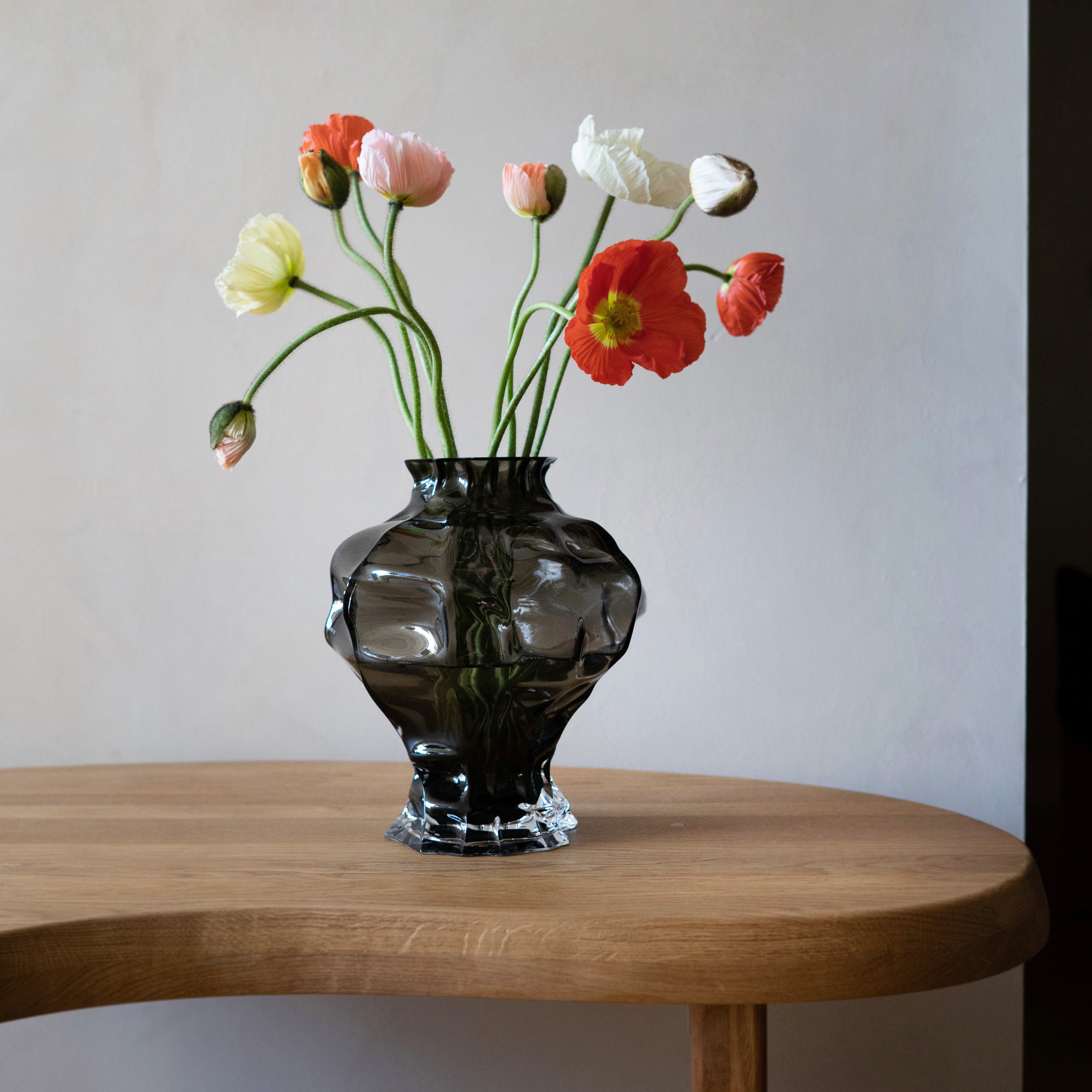 Hein Studio Ammonit Maljakko New Smoke Large